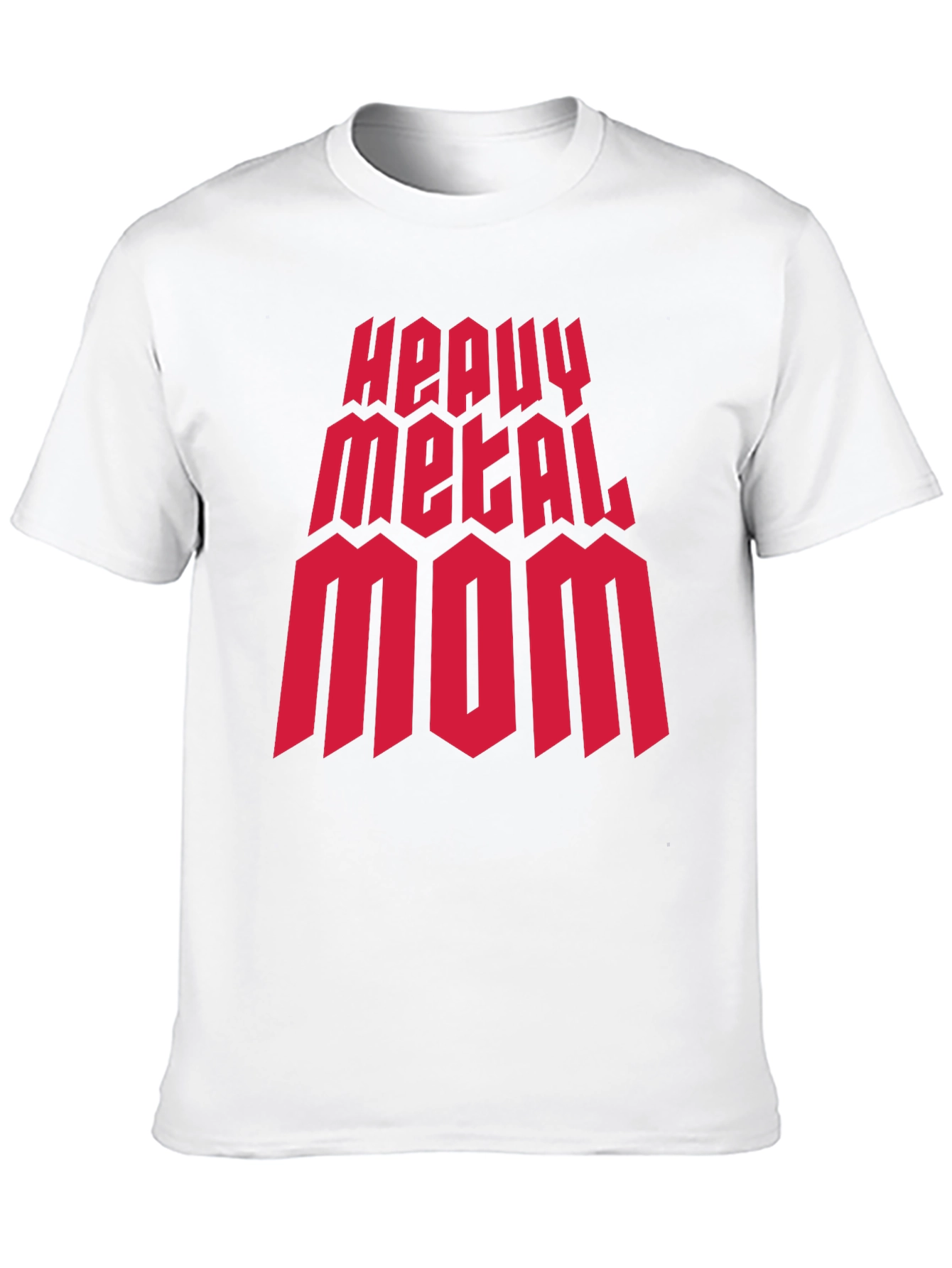 Heavy Metal Mom Graphic T-Shirt - Rocker Style Tee