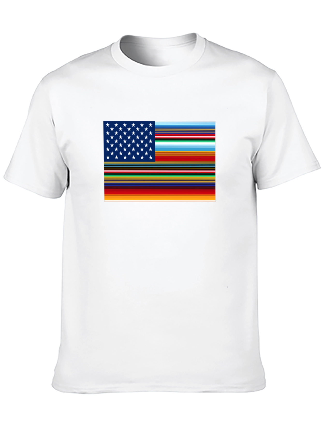 Mexican Flag USA T-Shirt
