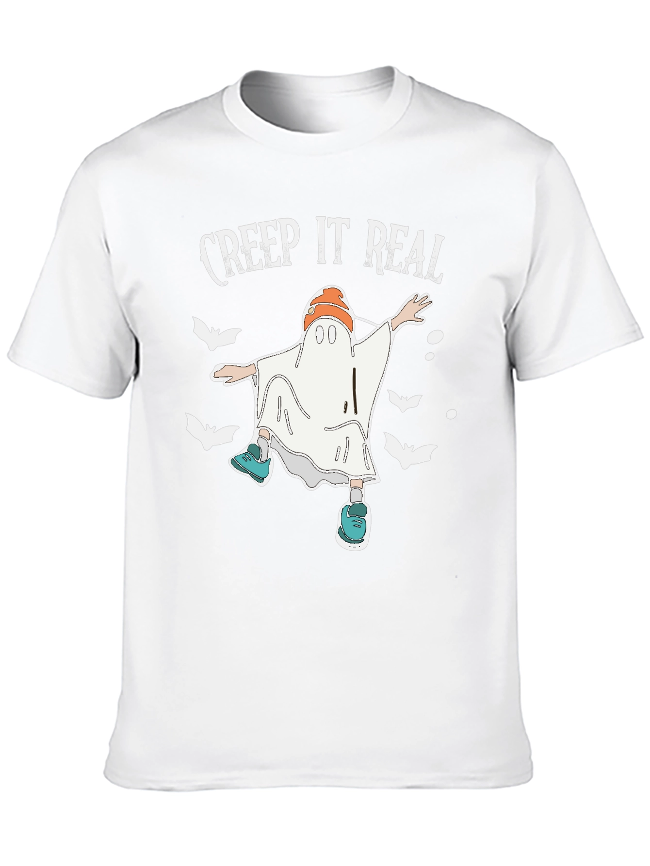 Creep It Real Halloween Graphic T-Shirt