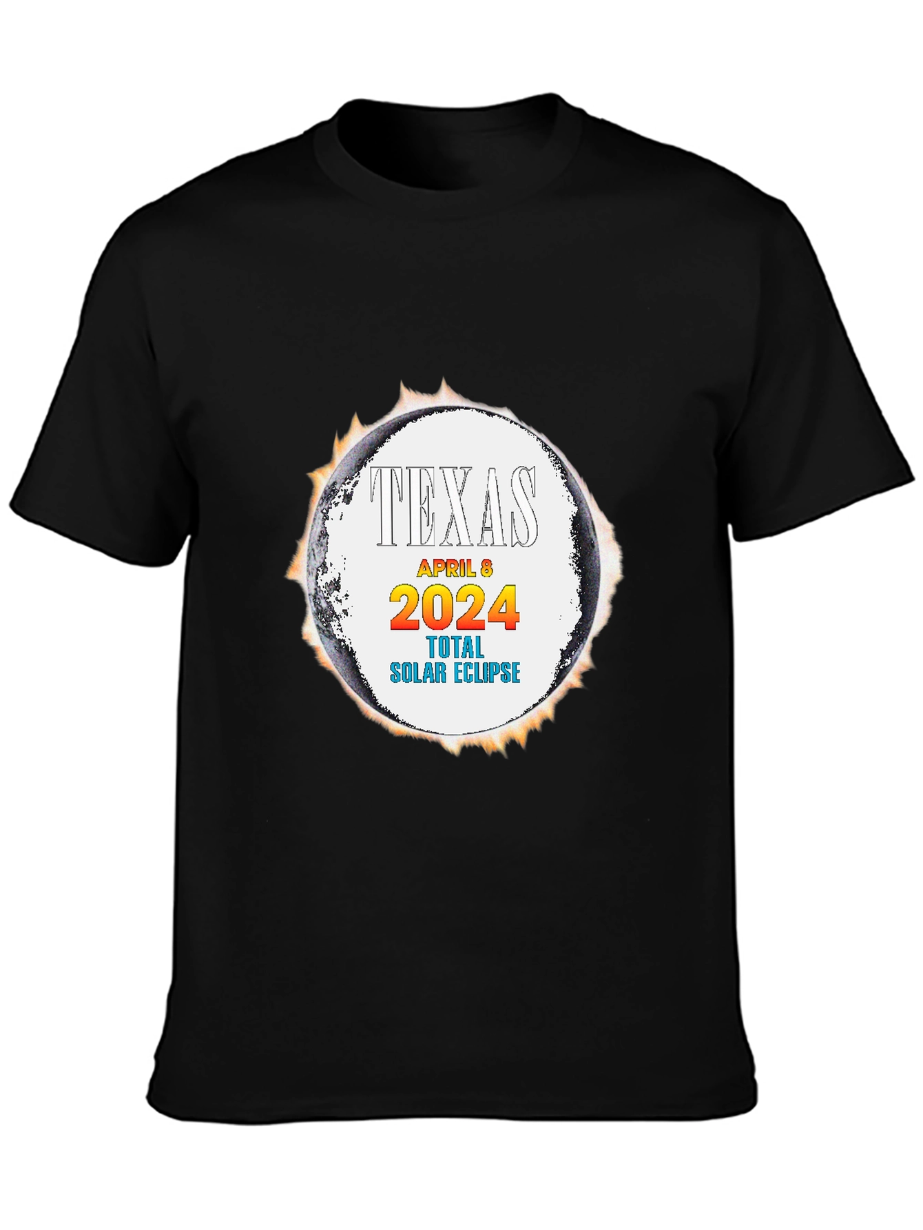 Texas Total Solar Eclipse April 8 2024 T-Shirt