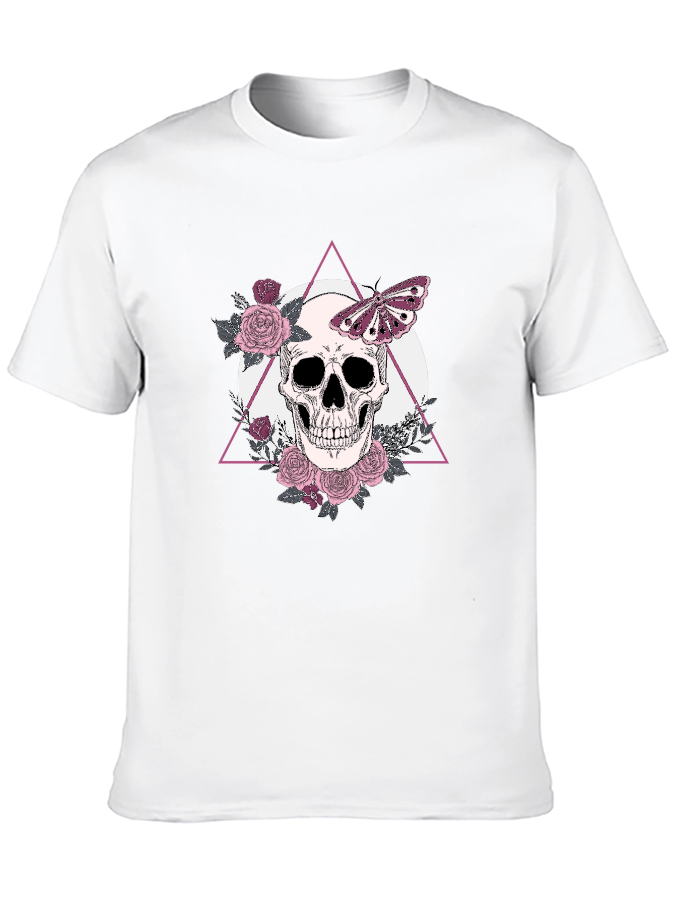 Skull & Butterfly Graphic Tee