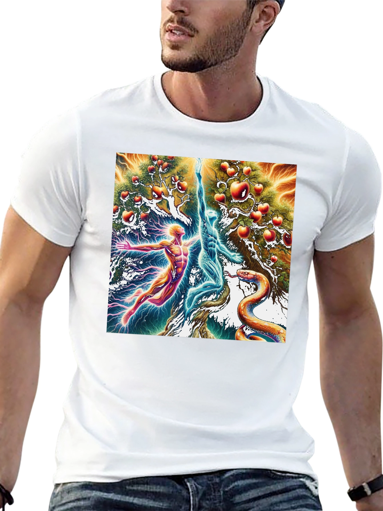 Adam & Eve Tree of Knowledge T-Shirt
