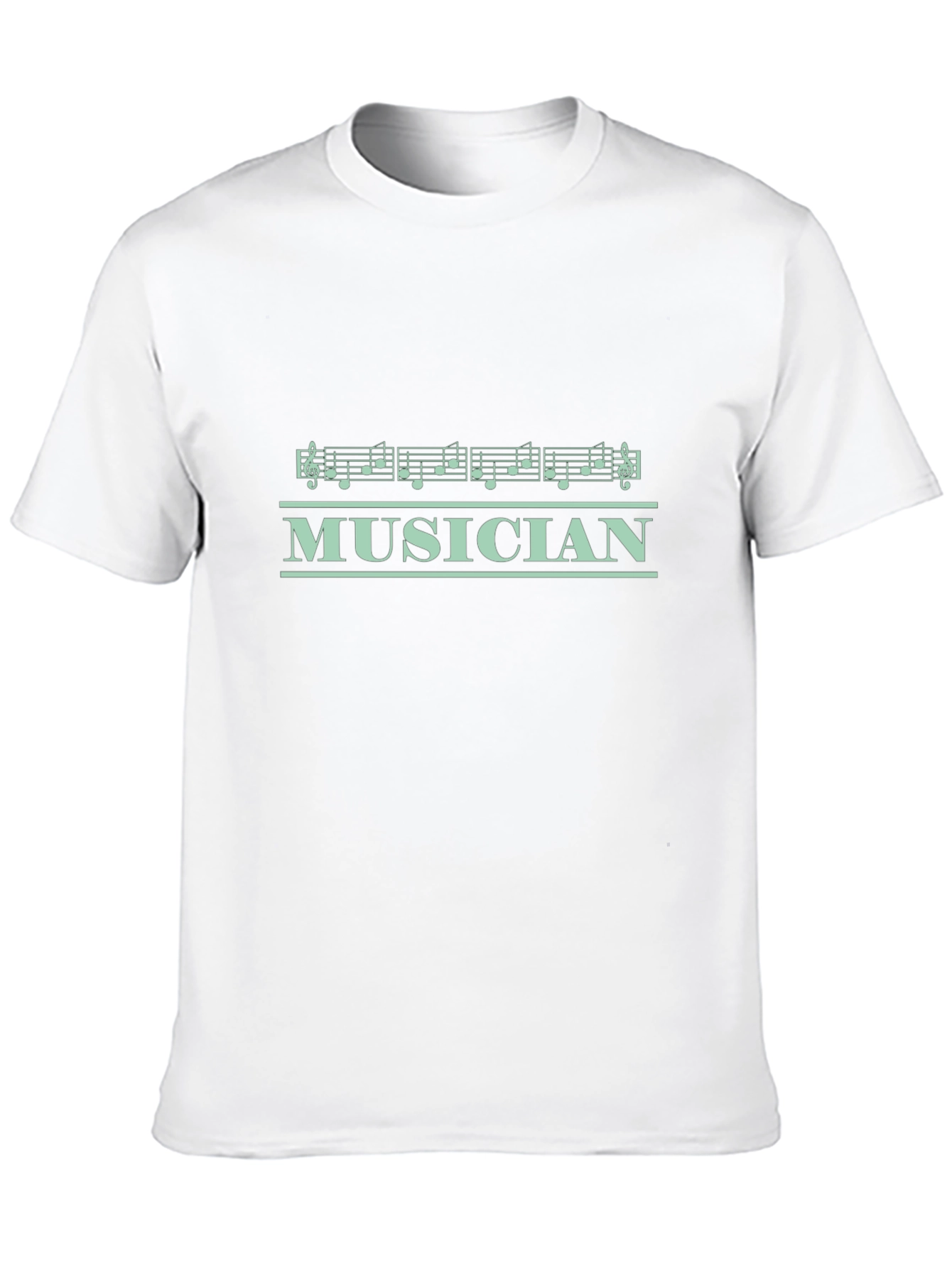 Musician Notes Black T-Shirt