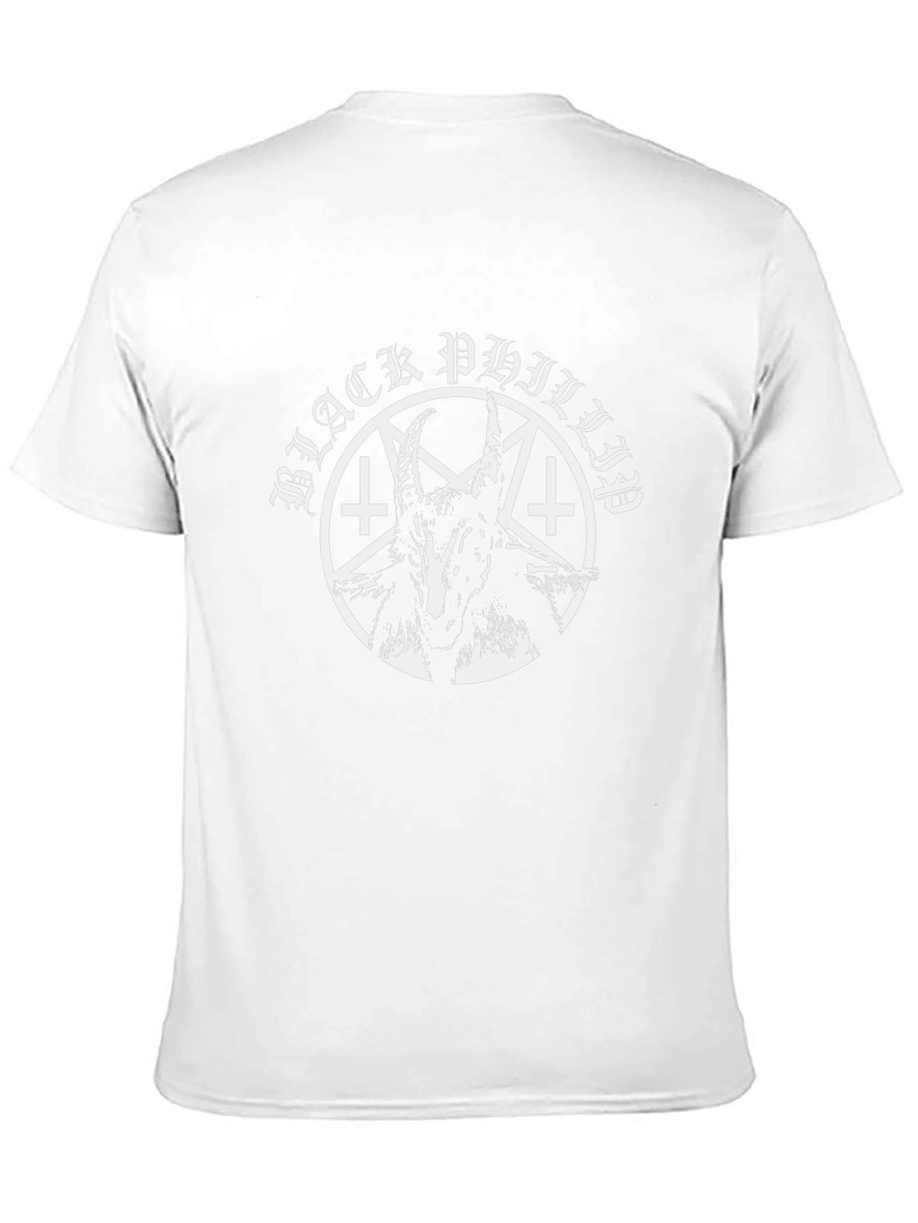 Black Phillip Goat Graphic T-Shirt - Black