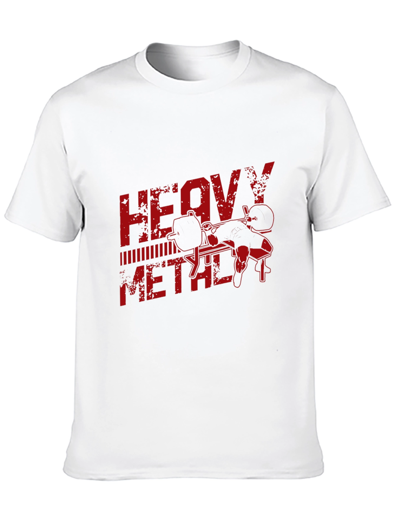 Heavy Metal Gym T-Shirt - Black Workout Tee