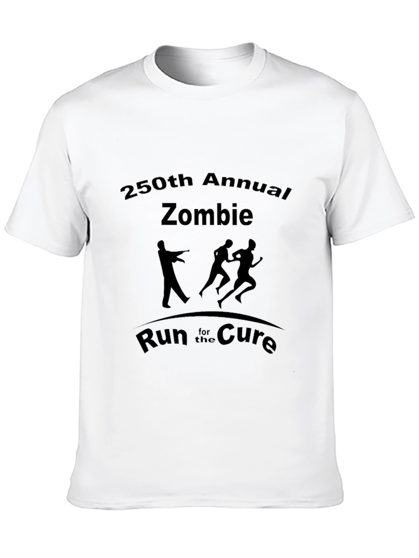 Zombie Run T-Shirt: 250th Annual Cure