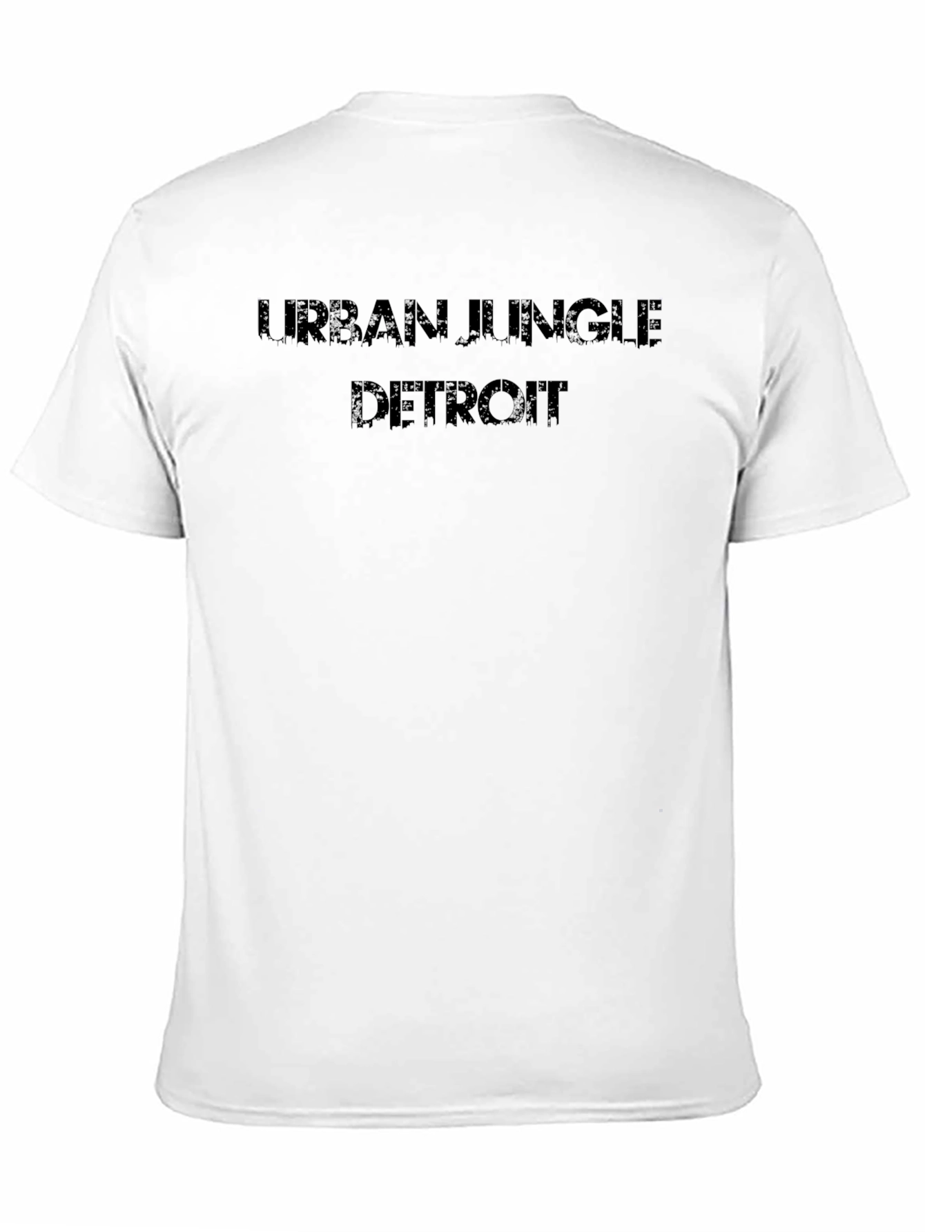 Urban Jungle Detroit Black T-Shirt