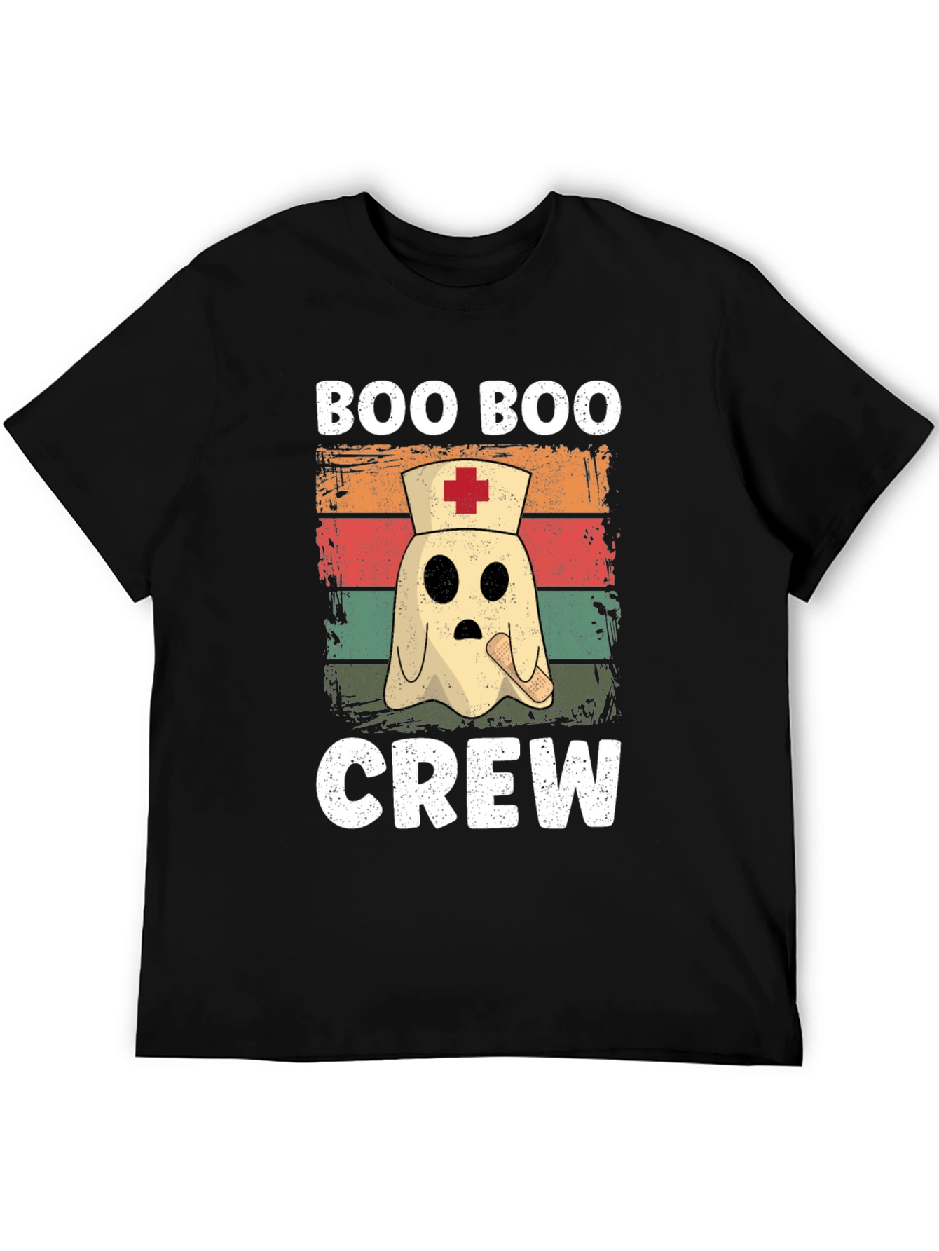 Boo Boo Crew Halloween T-Shirt - Nurse Ghost