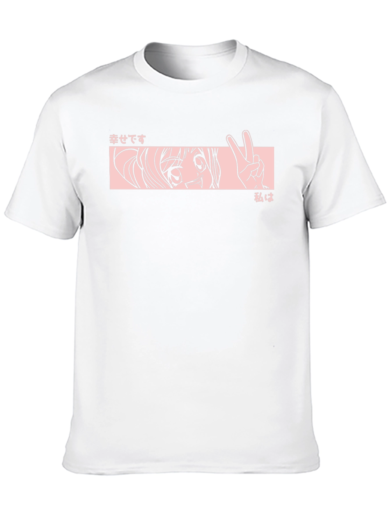 Anime Graphic T-Shirt - Black