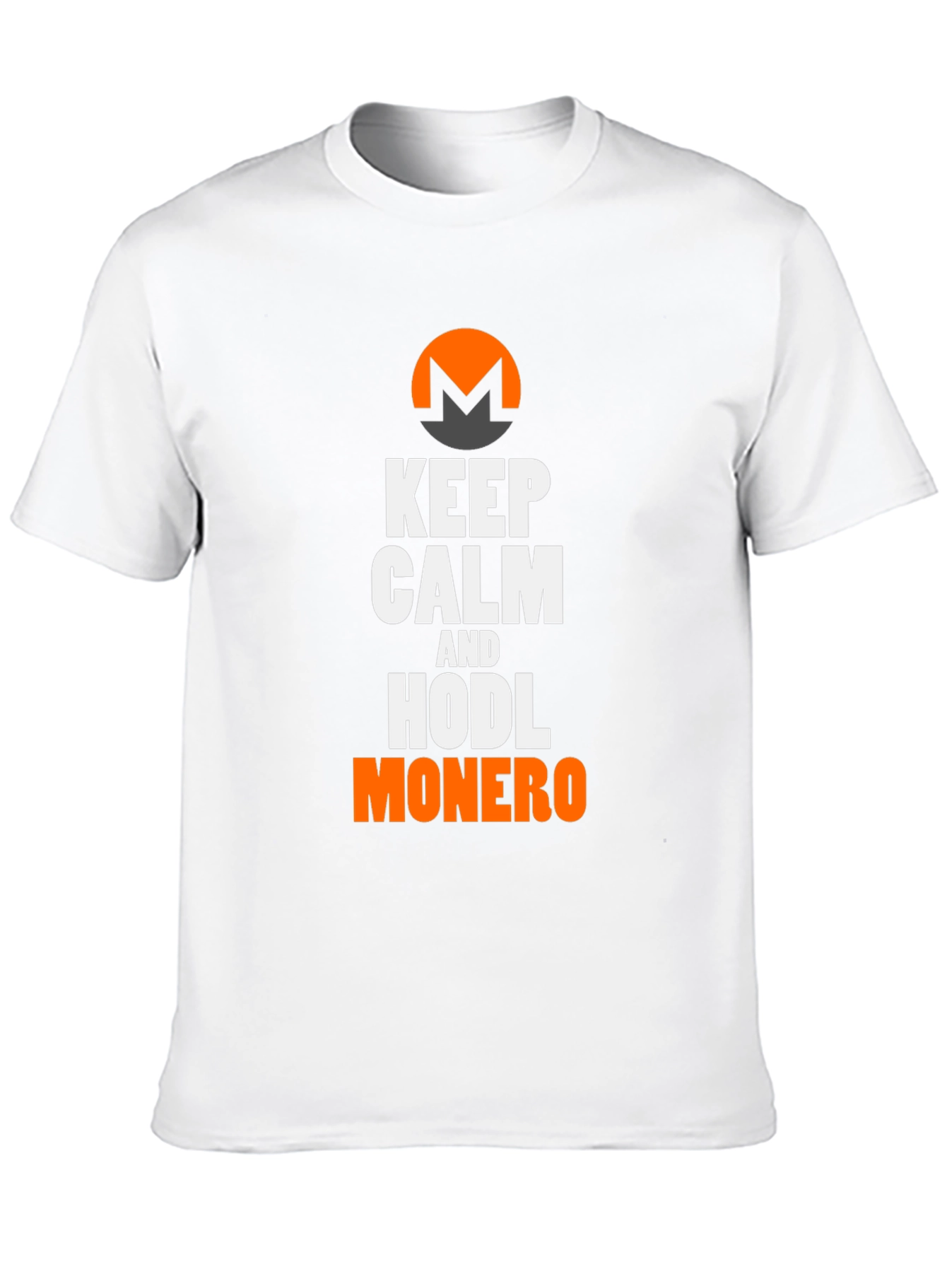 Keep Calm & HODL Monero Crypto T-Shirt