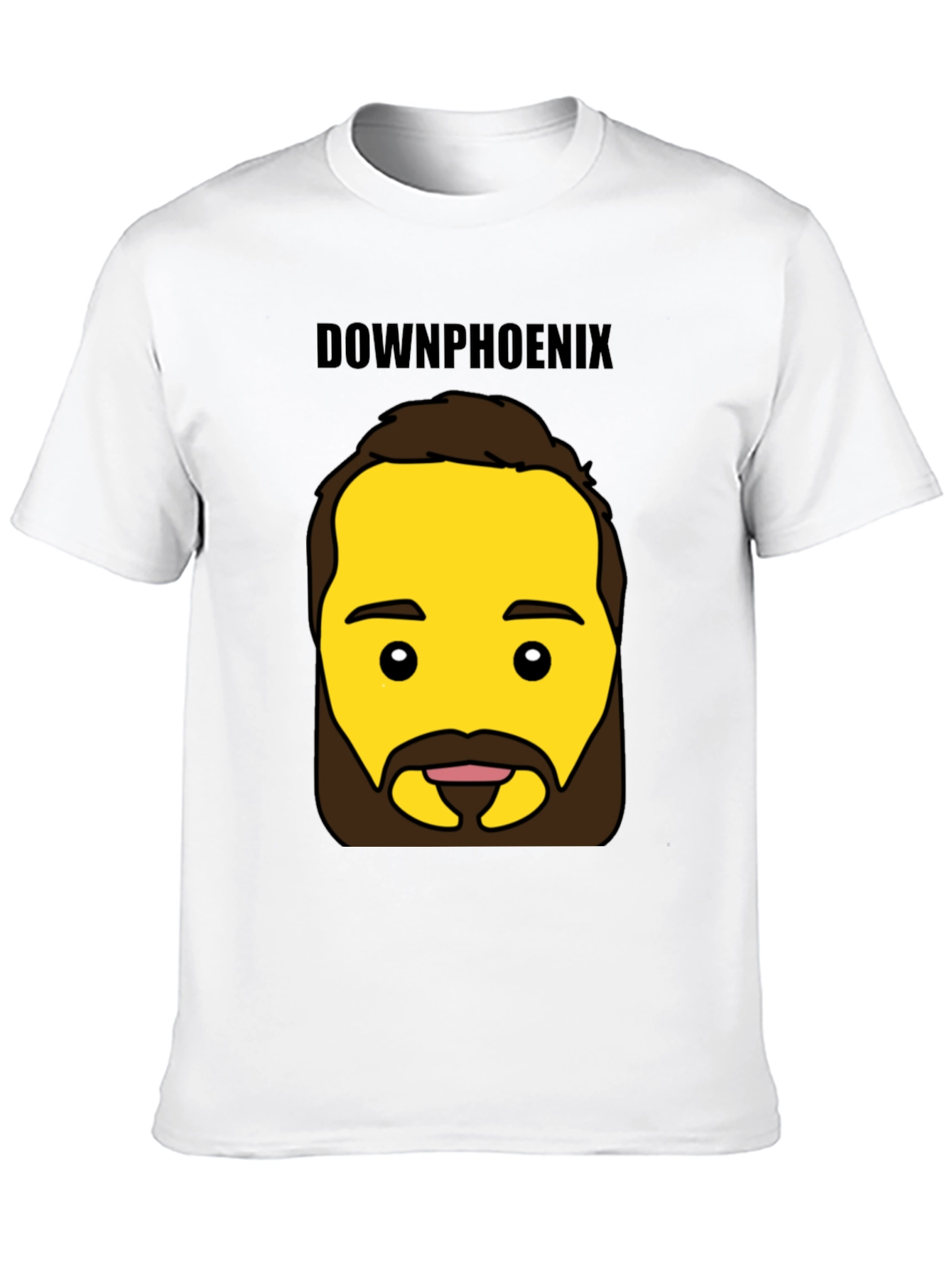 DownPhoenix Graphic Tee - Black