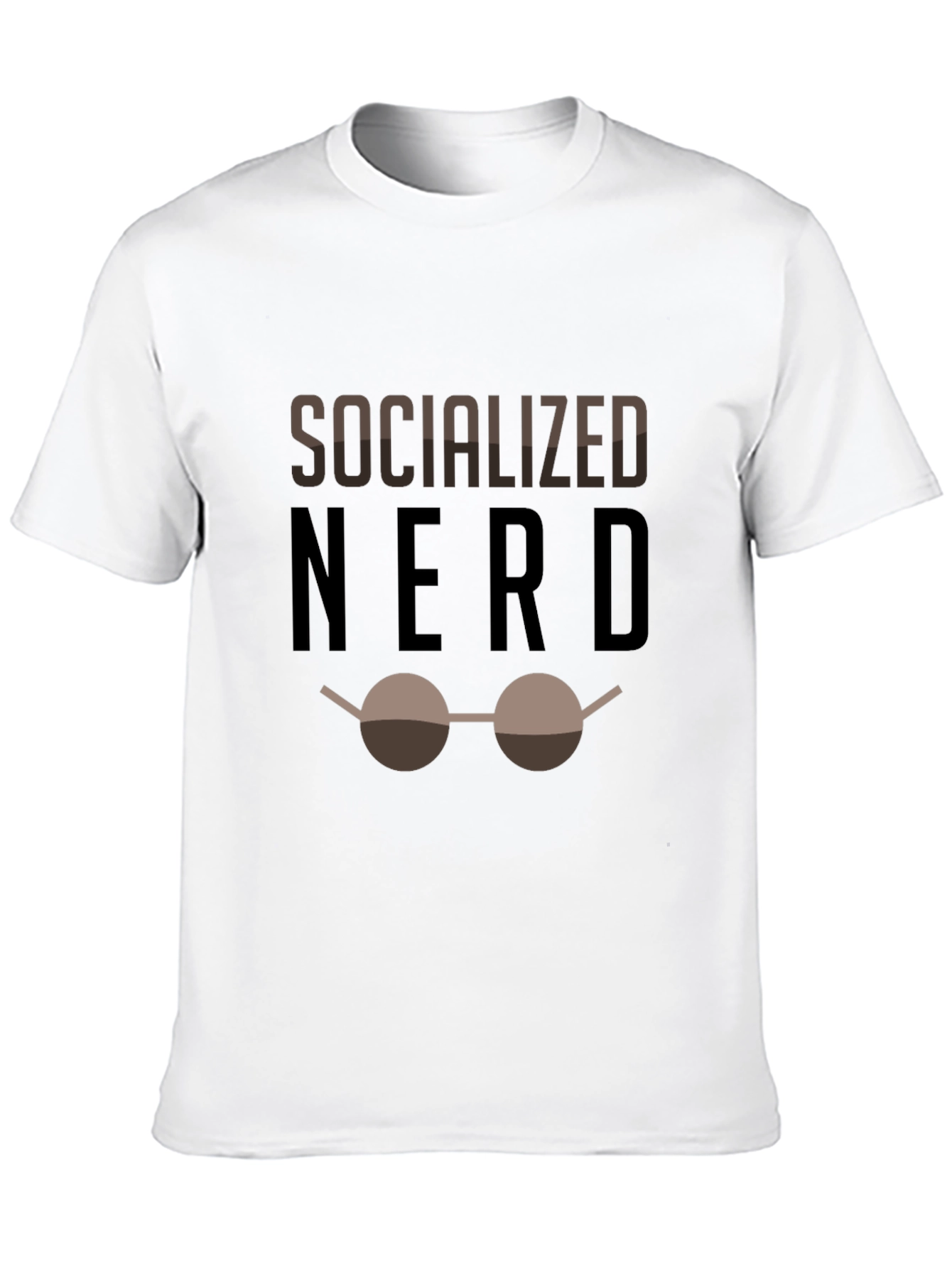 Socialized Nerd Graphic T-Shirt