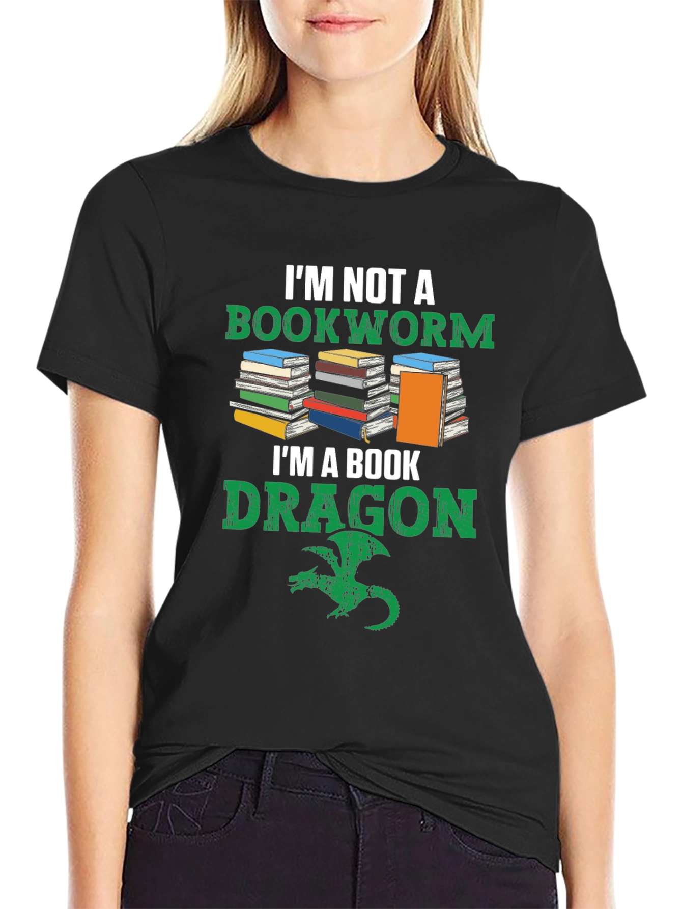 Book Dragon Graphic Tee
