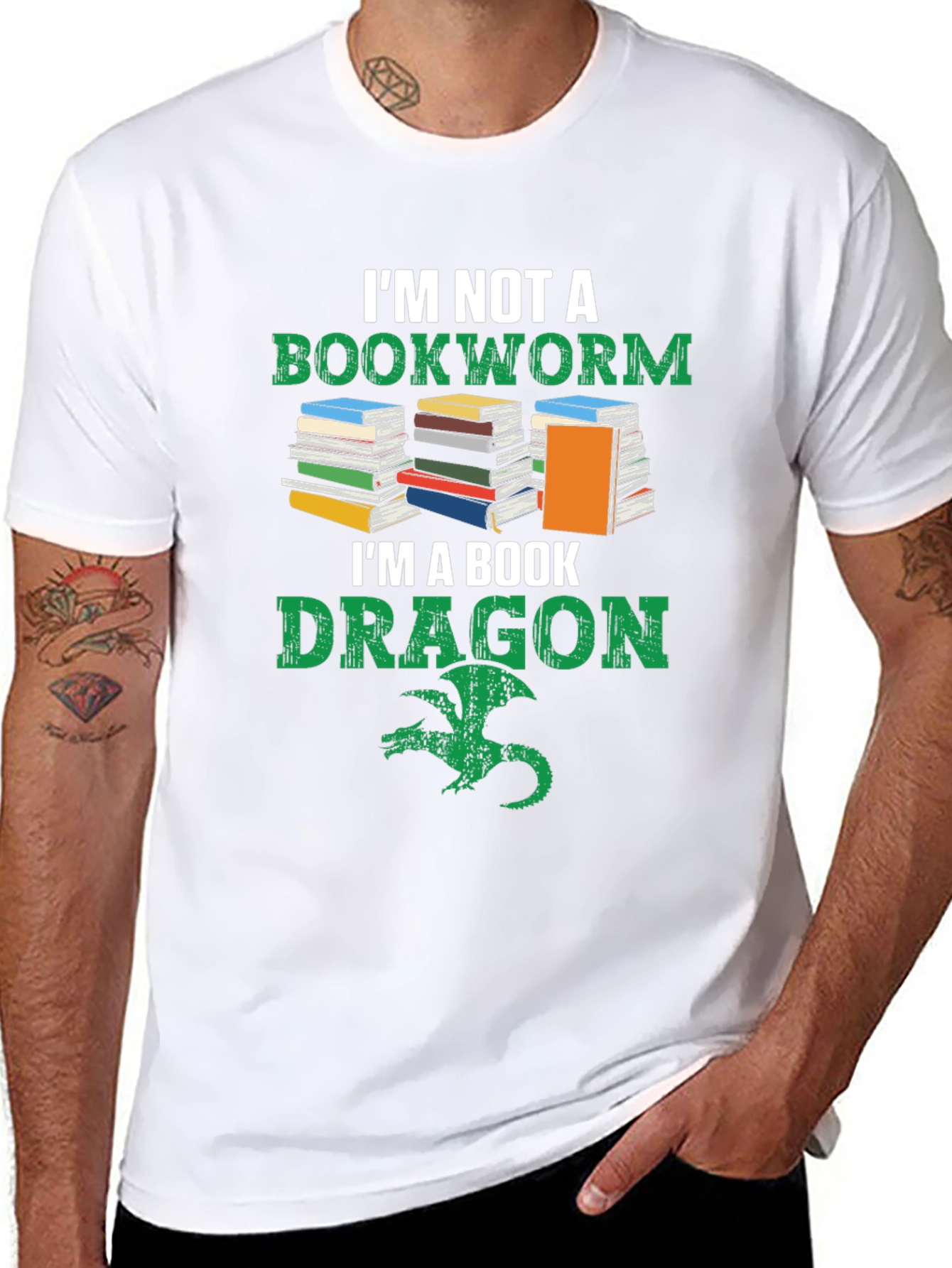 Book Dragon Graphic Tee