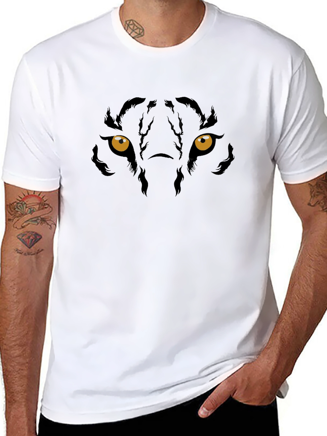Black Panther Eyes Graphic Tee
