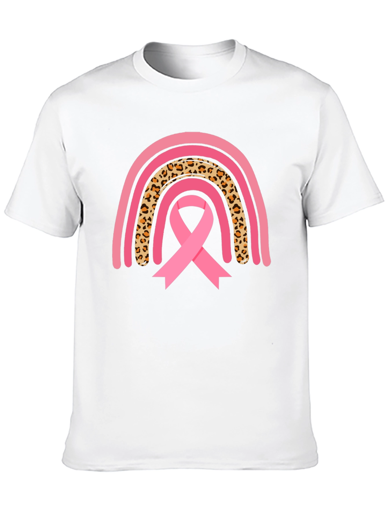 Breast Cancer Awareness Rainbow T-Shirt