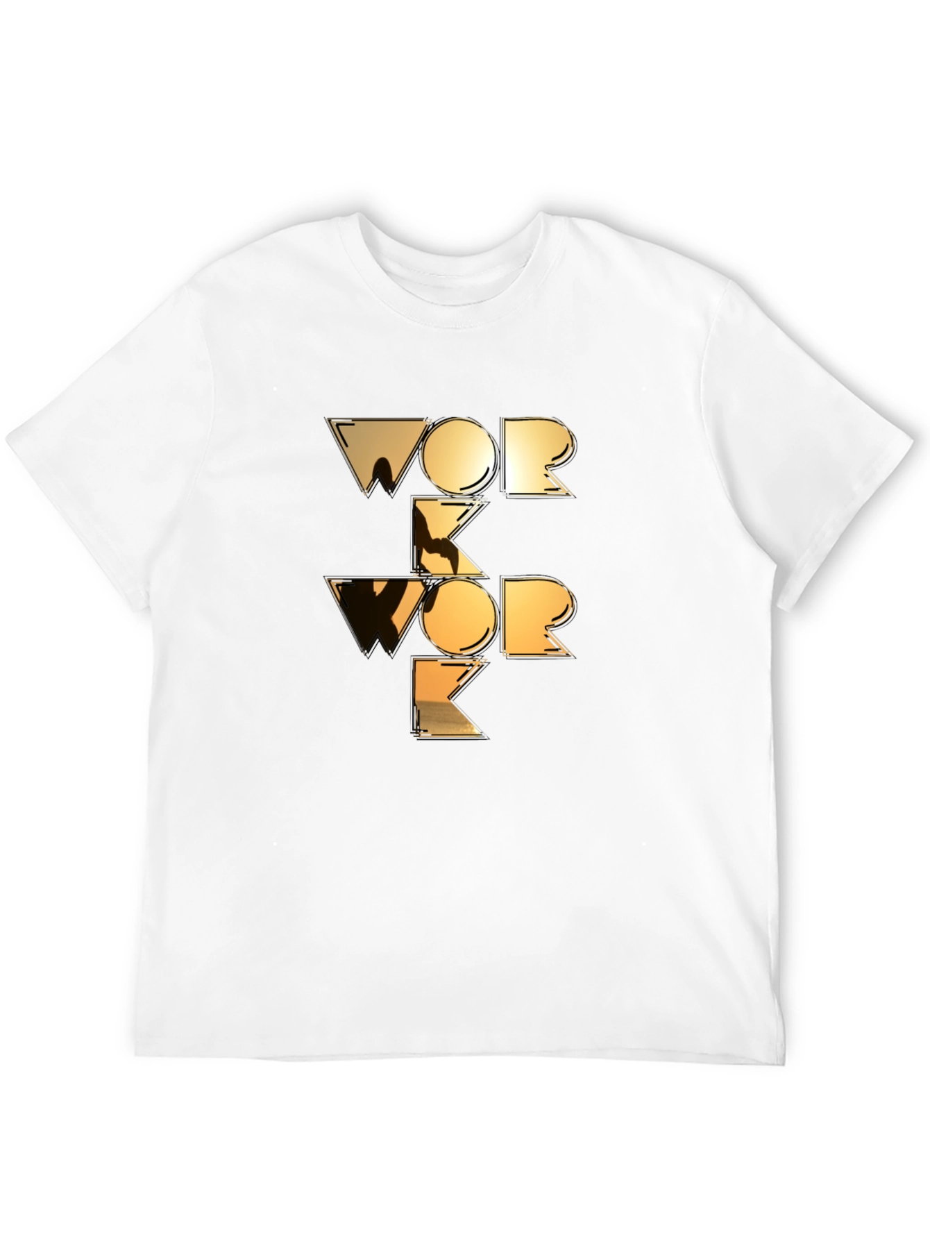 Work Work Graphic Tee - Black