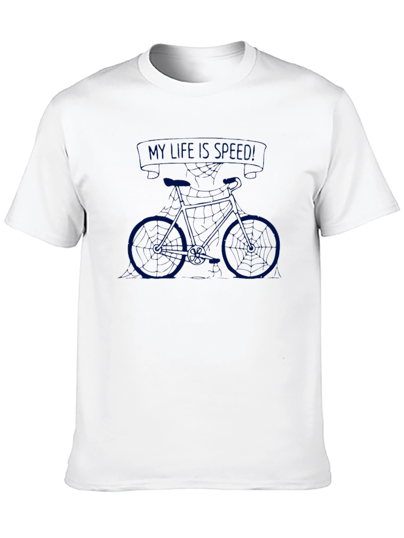 My Life is Speedy Graphic T-Shirt - Black