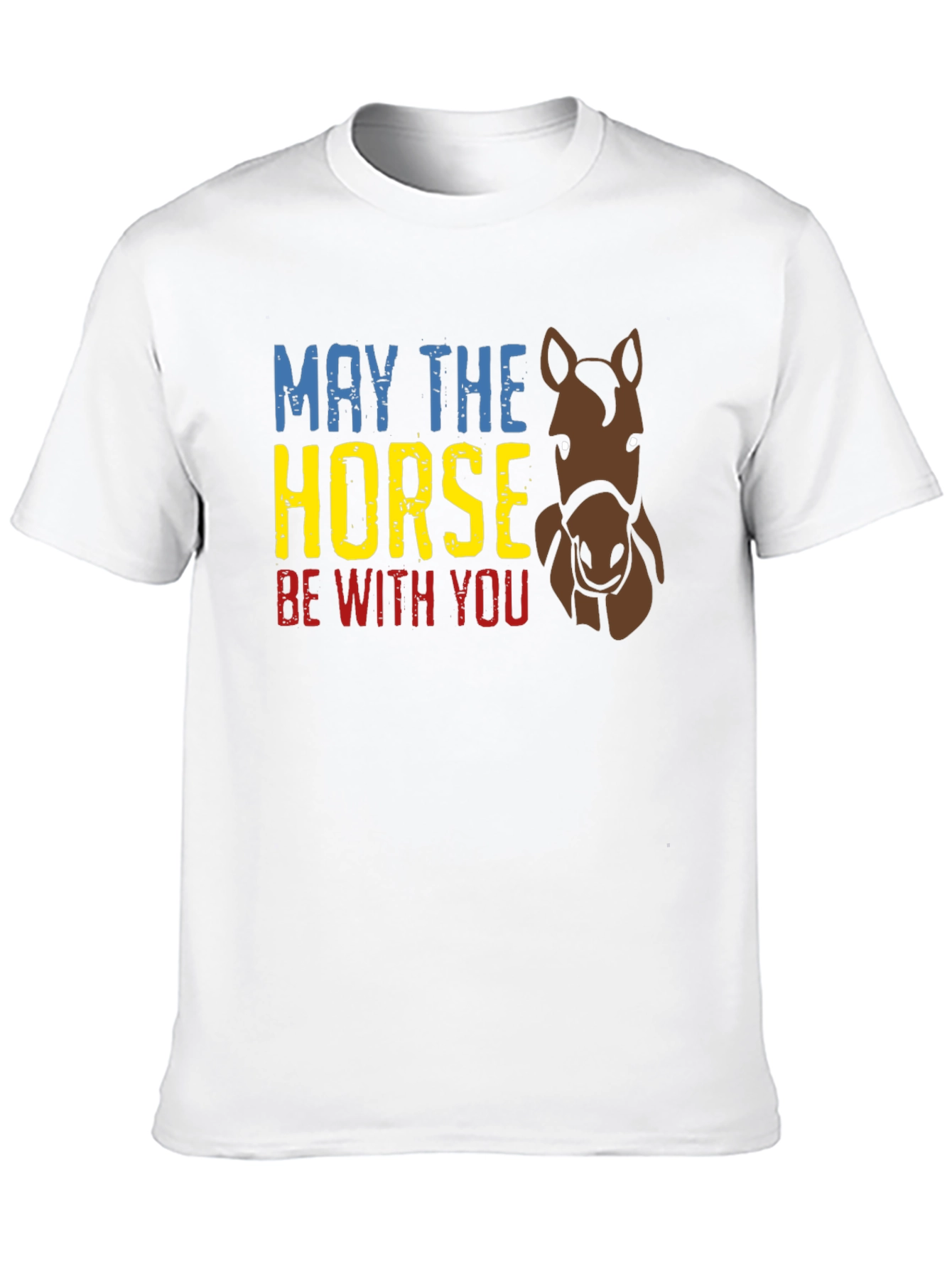 May The Horse Be With You Graphic T-Shirt