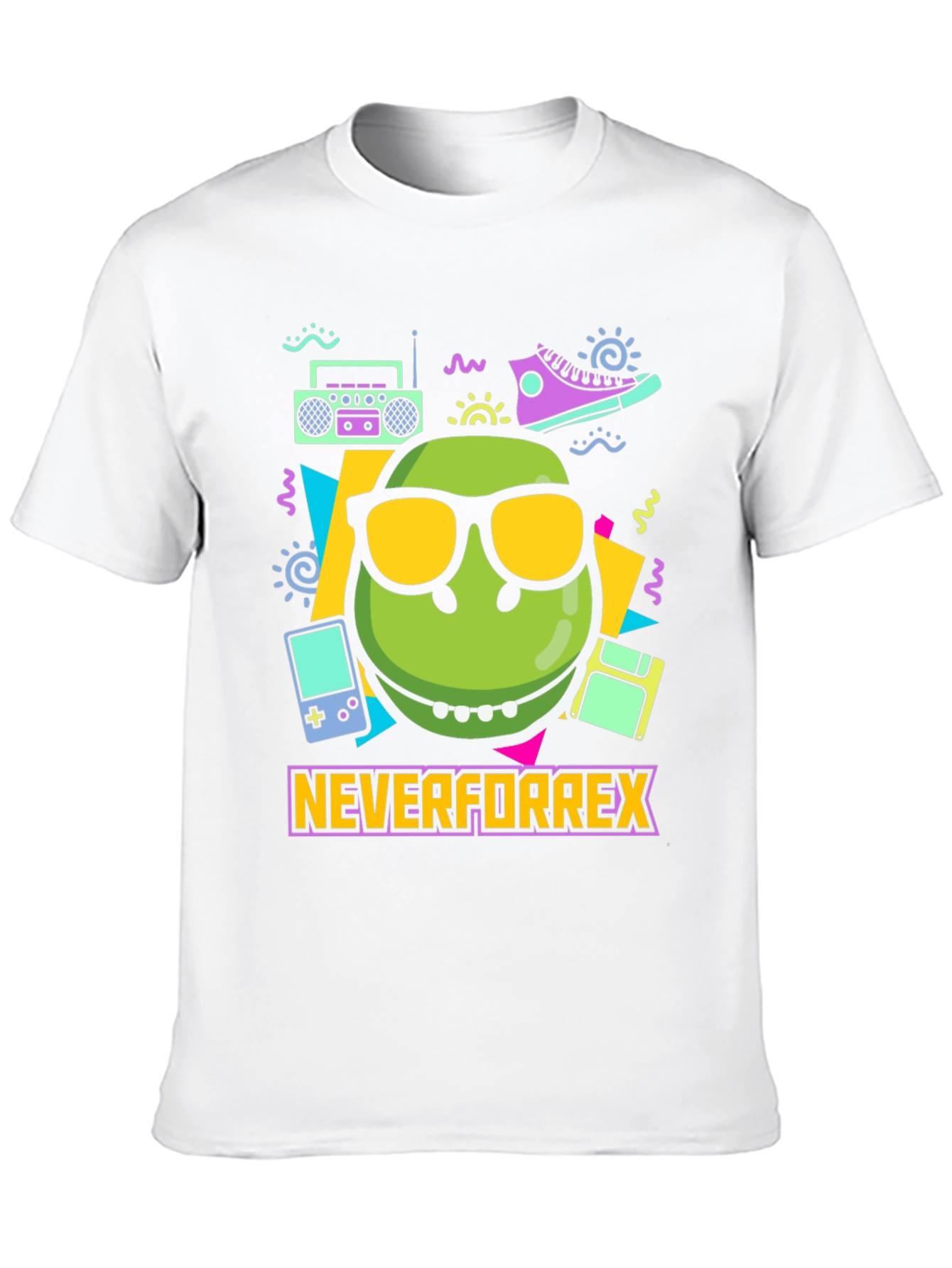 Never For Rex T-Shirt - Retro 90s Vibe