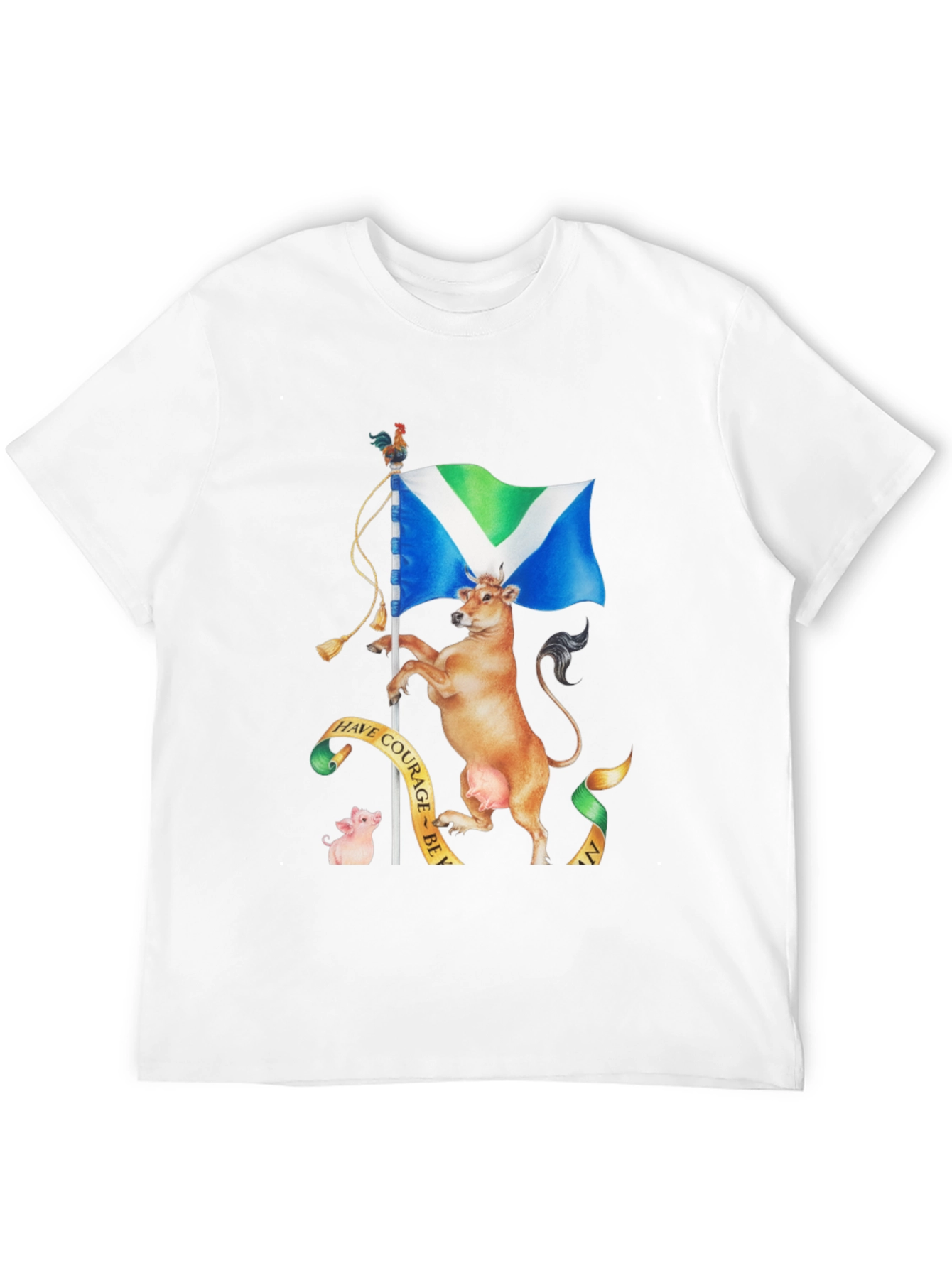 Vegan Animal Rights Graphic T-Shirt - Black