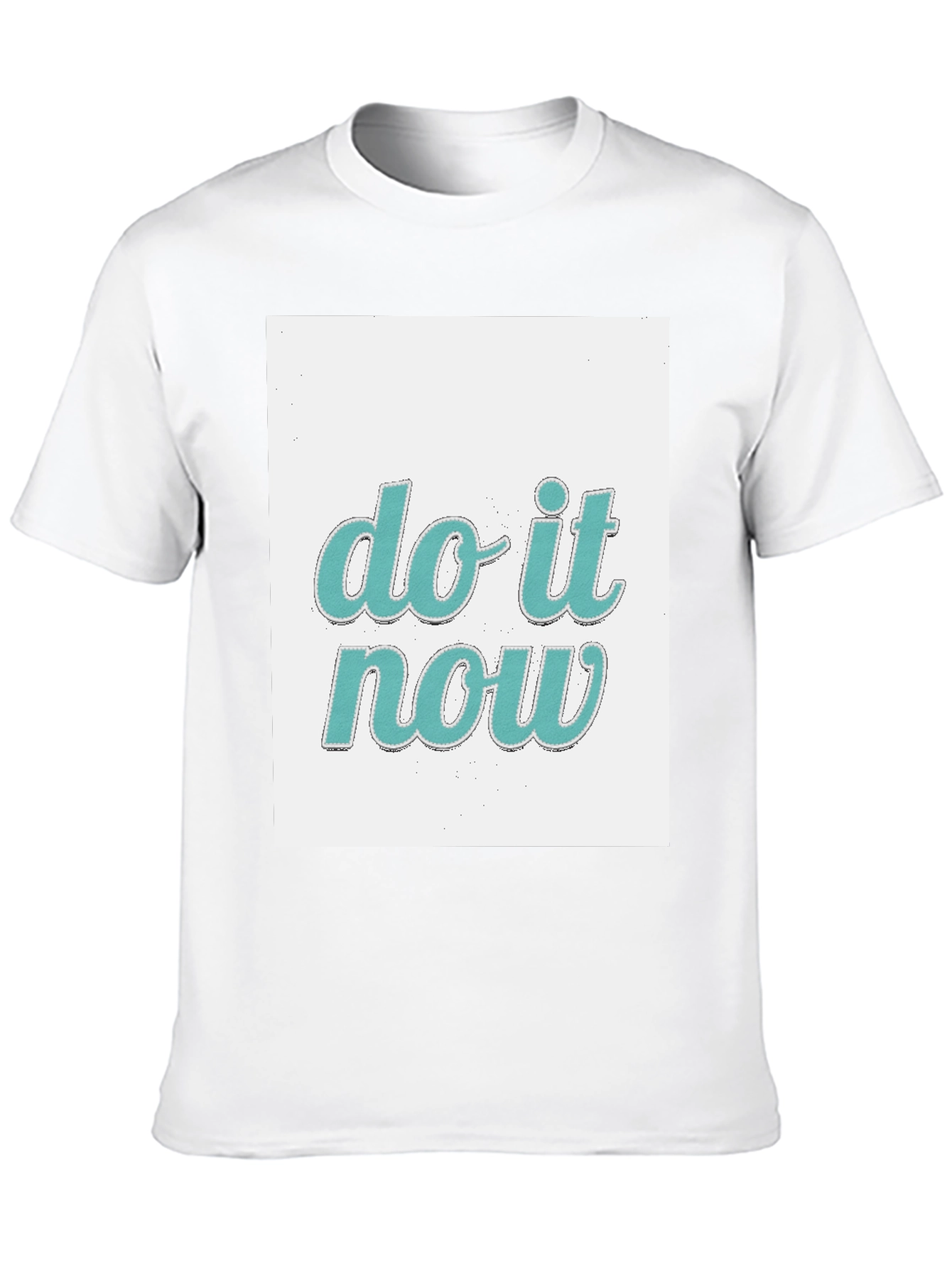 Do It Now Graphic Tee - Trendy Black T-Shirt