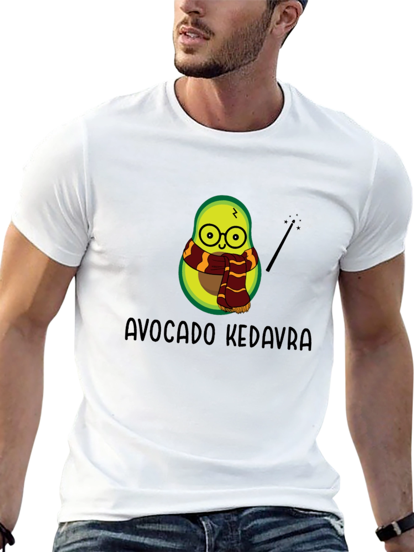 Avocado Kedavra Black T-Shirt