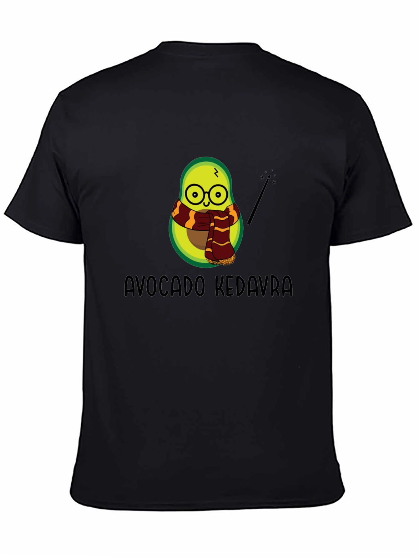 Avocado Kedavra Black T-Shirt