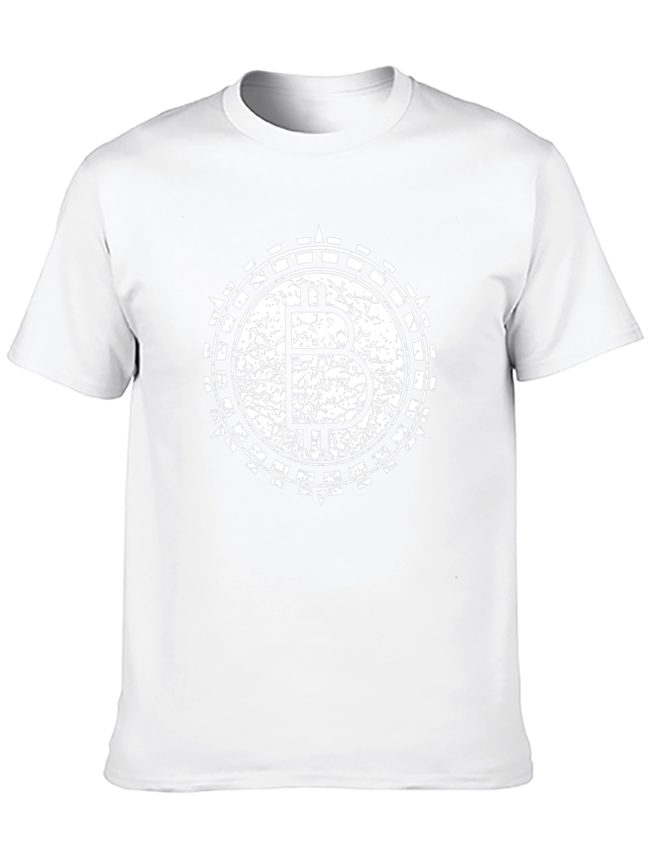 Bitcoin Logo Graphic Tee - Black