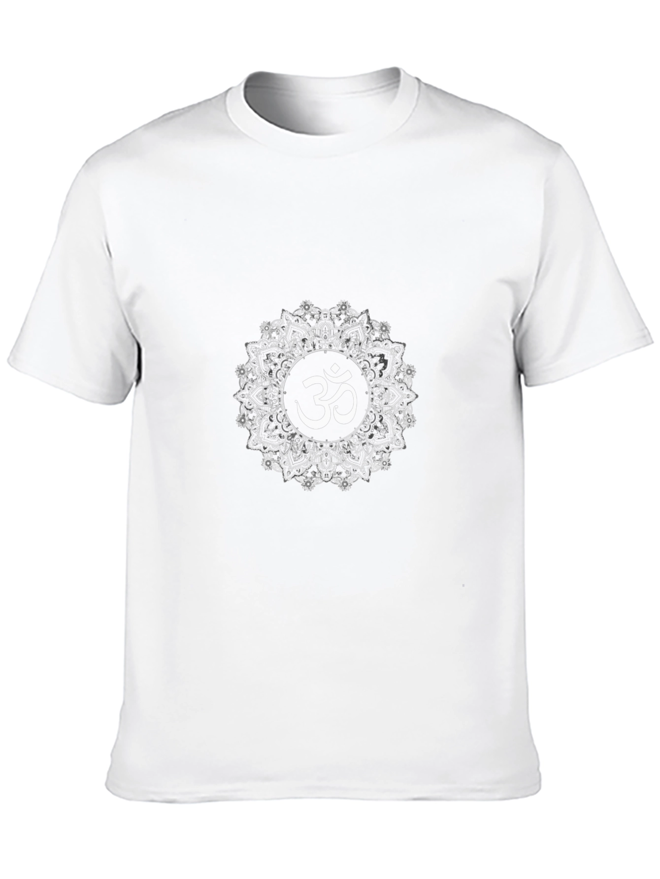 Om Mandala T-Shirt - Black