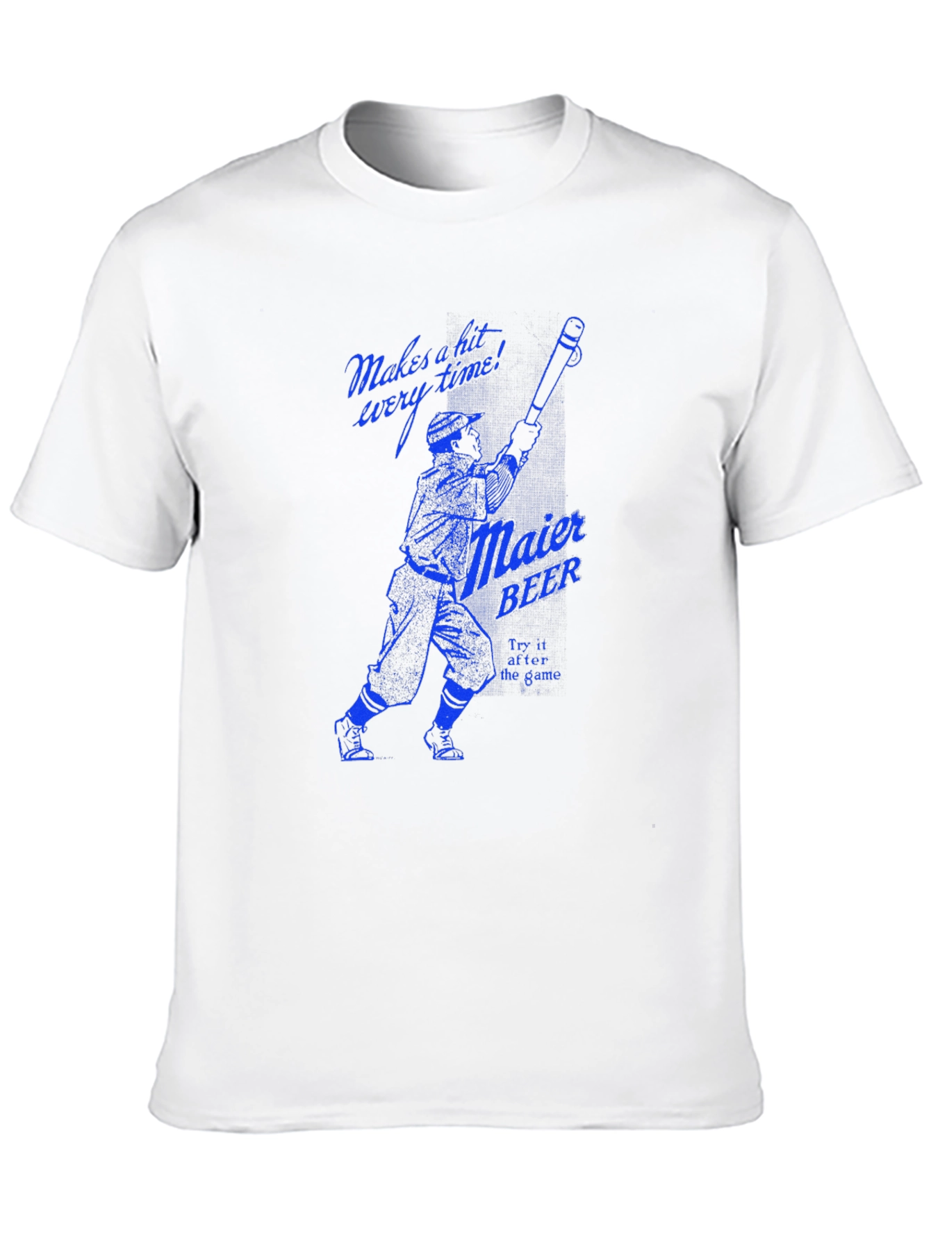 Maier Beer Baseball Graphic Tee - Black