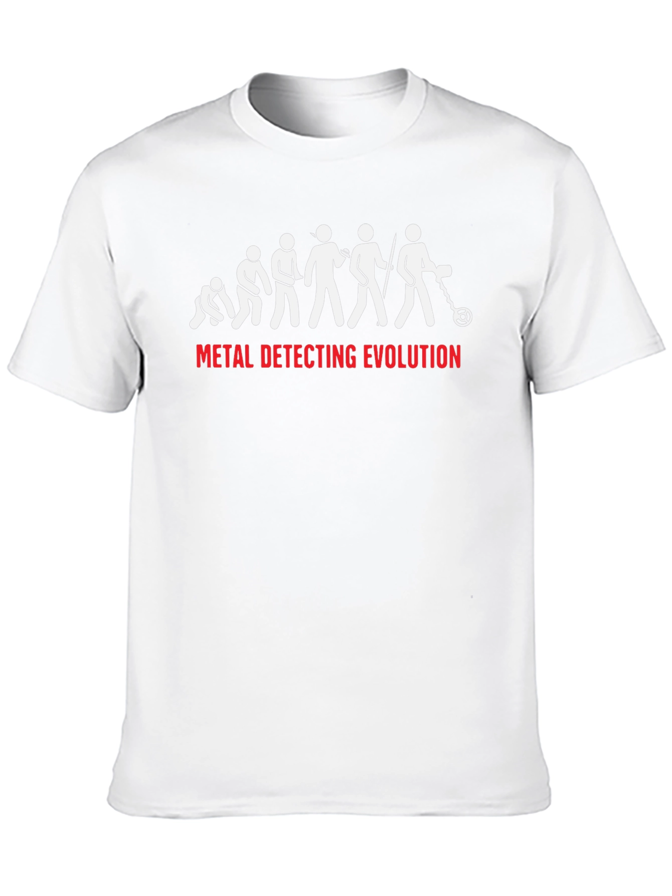 Metal Detecting Evolution T-Shirt - Black