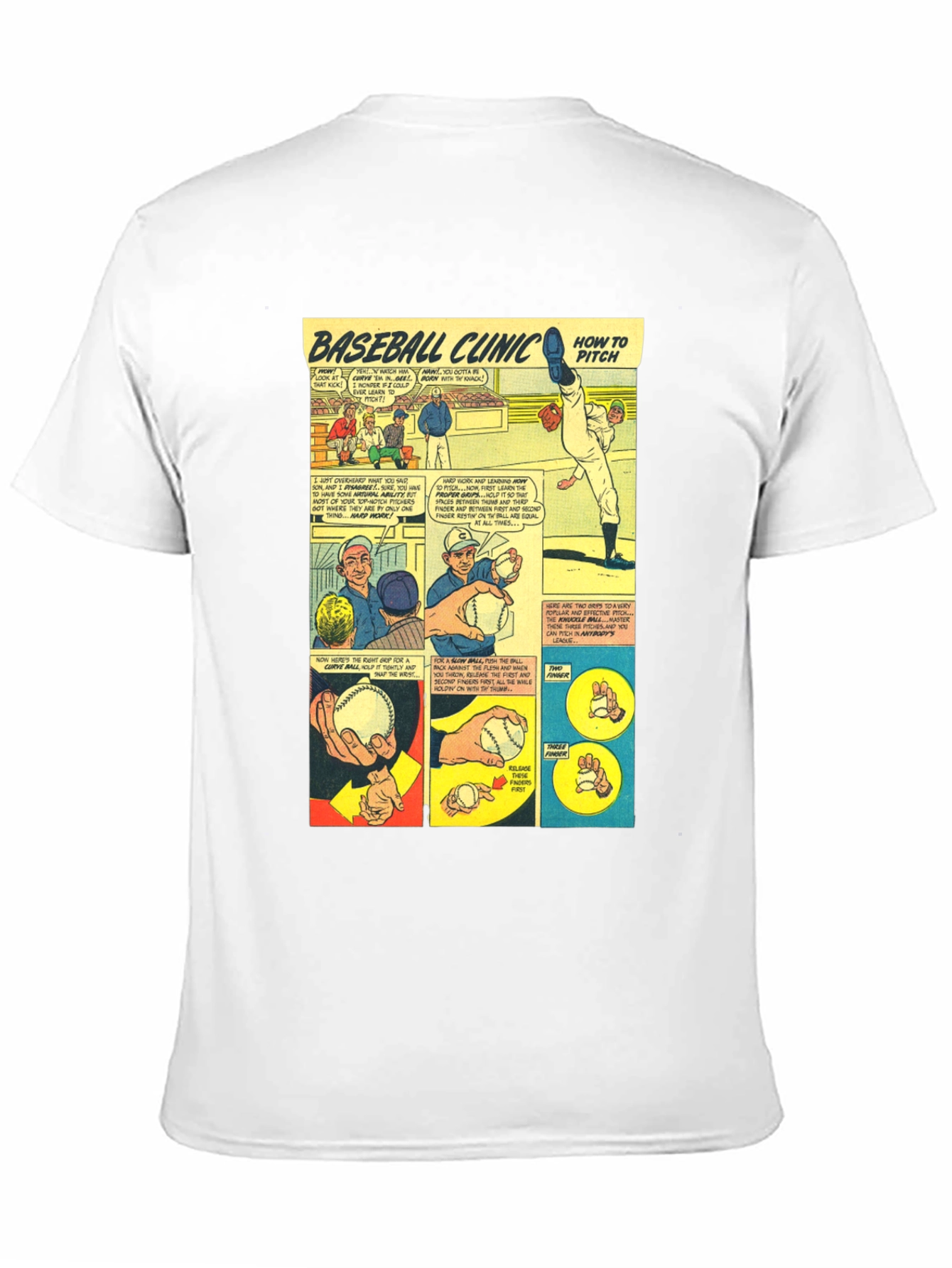 Baseball Clinic Black T-Shirt