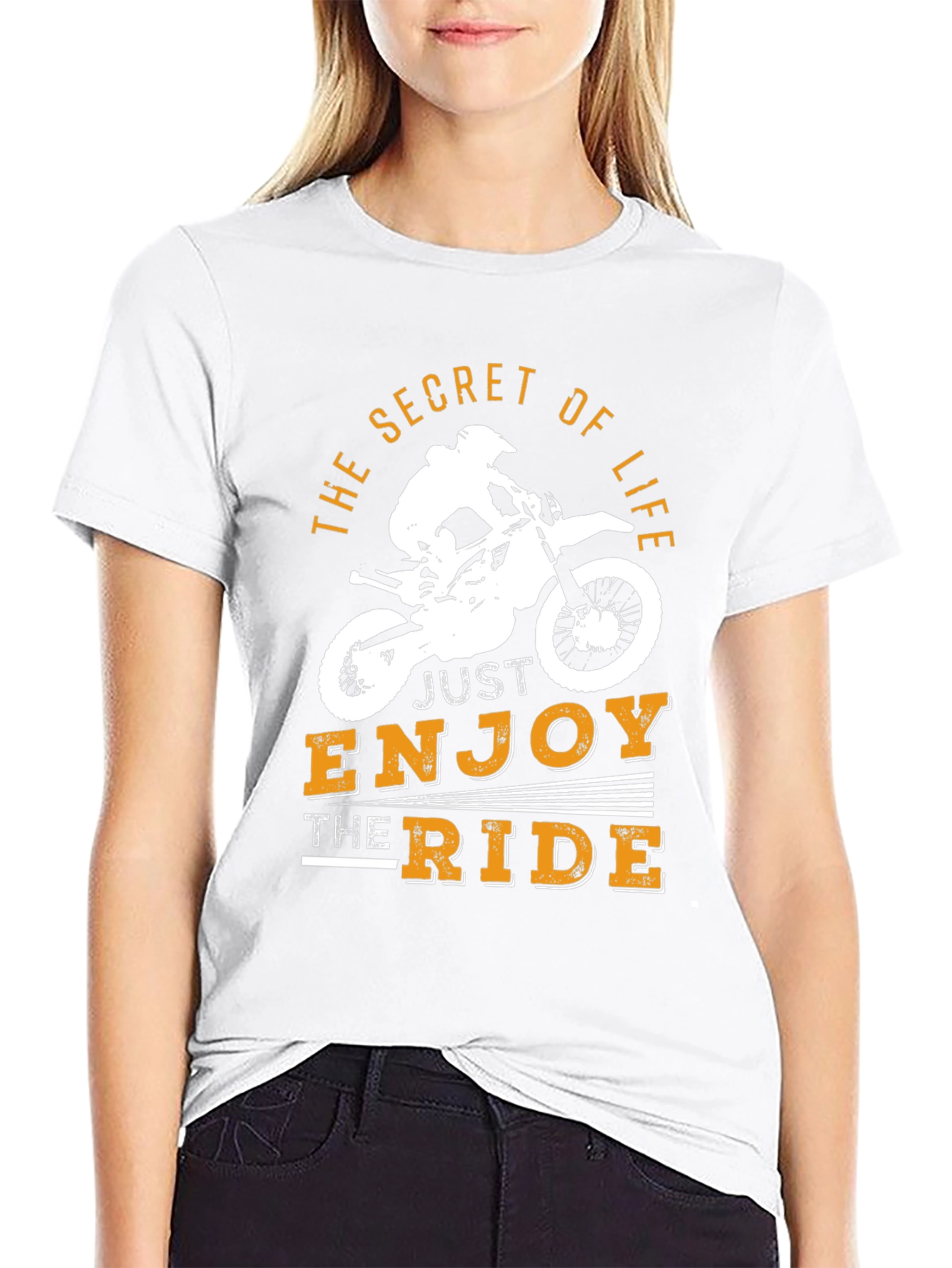 The Secret of Life Dirt Bike T-Shirt