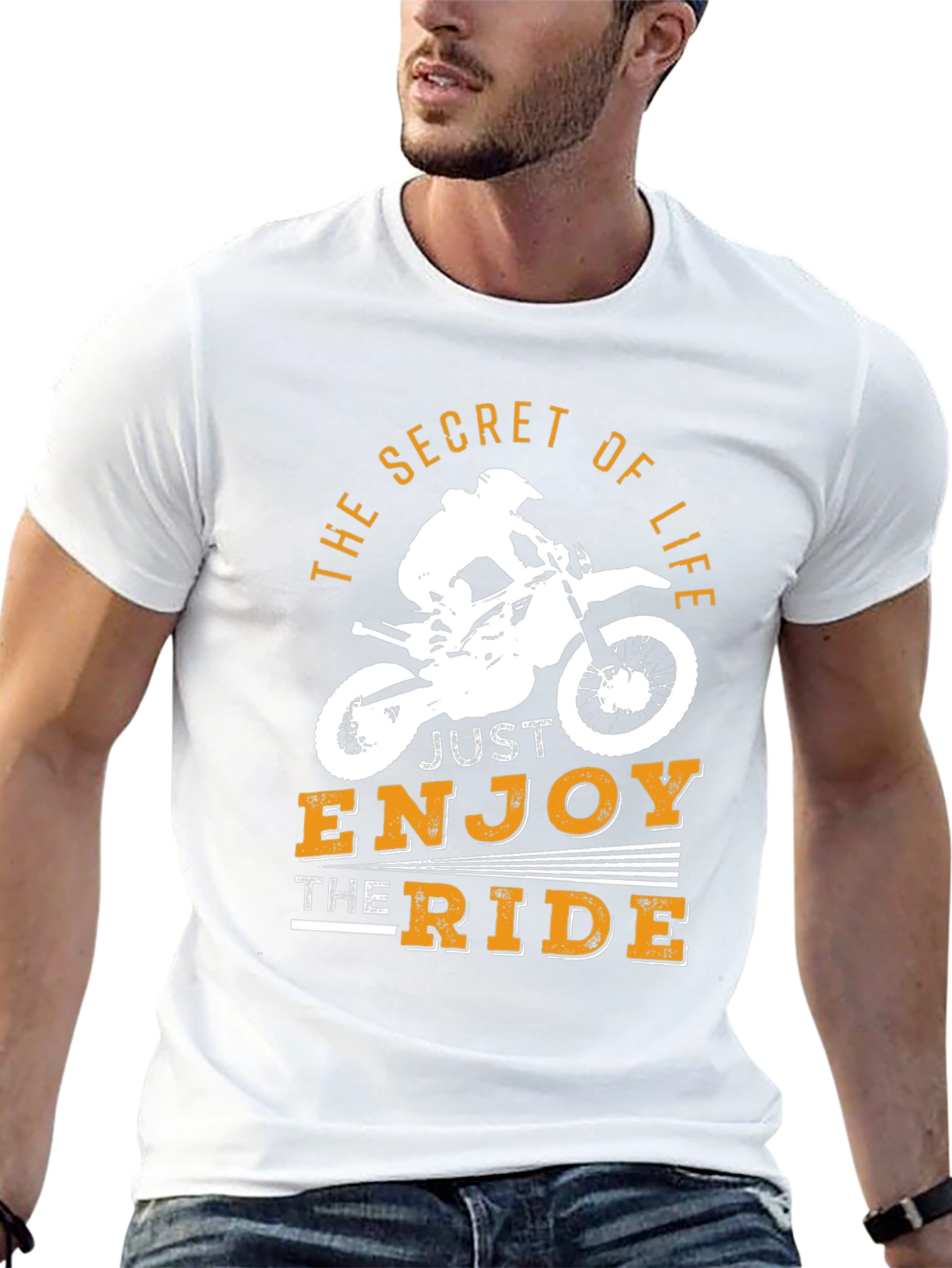 The Secret of Life Dirt Bike T-Shirt