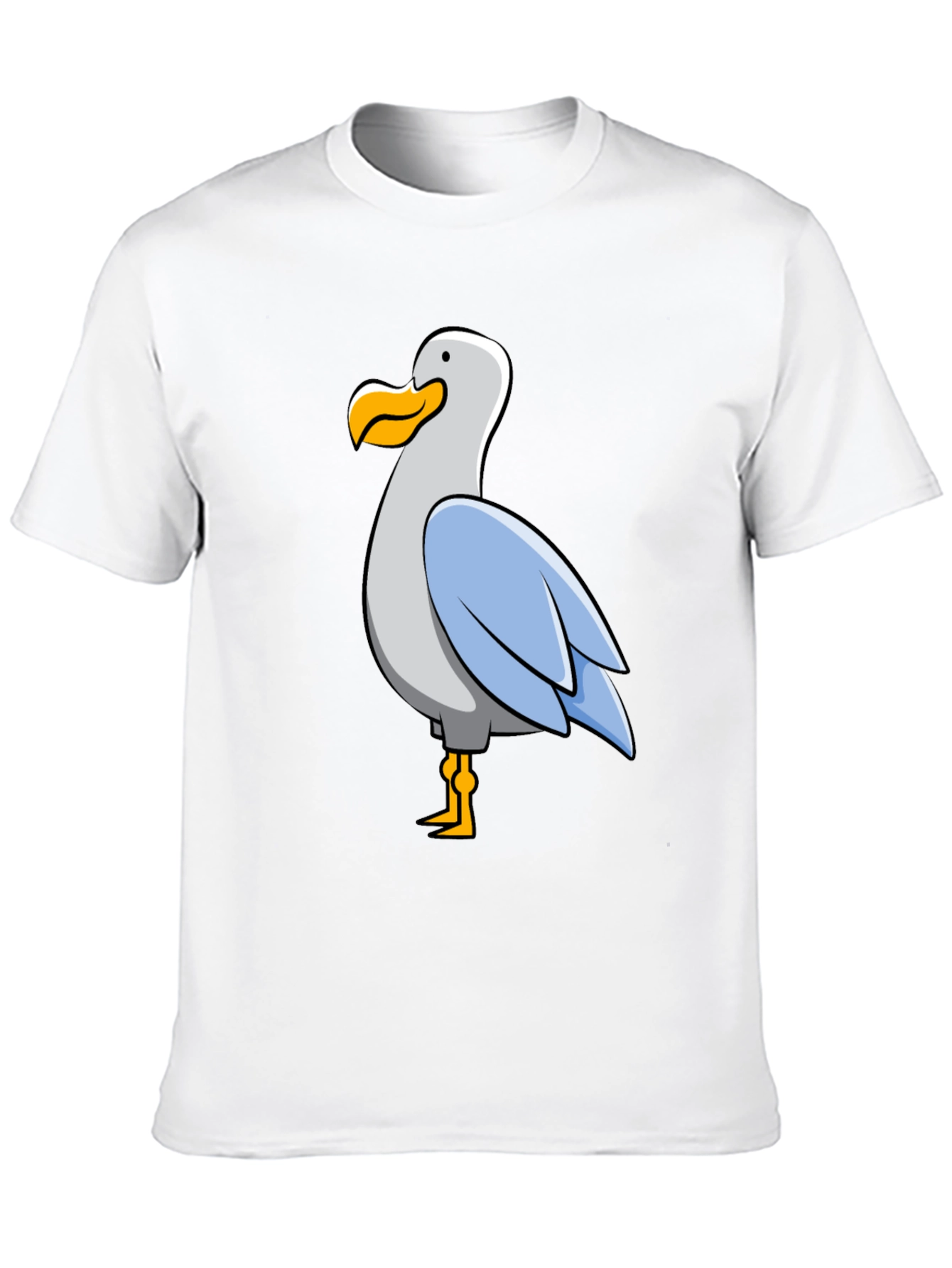 Seagull Graphic Tee - Funny Bird Lover Shirt