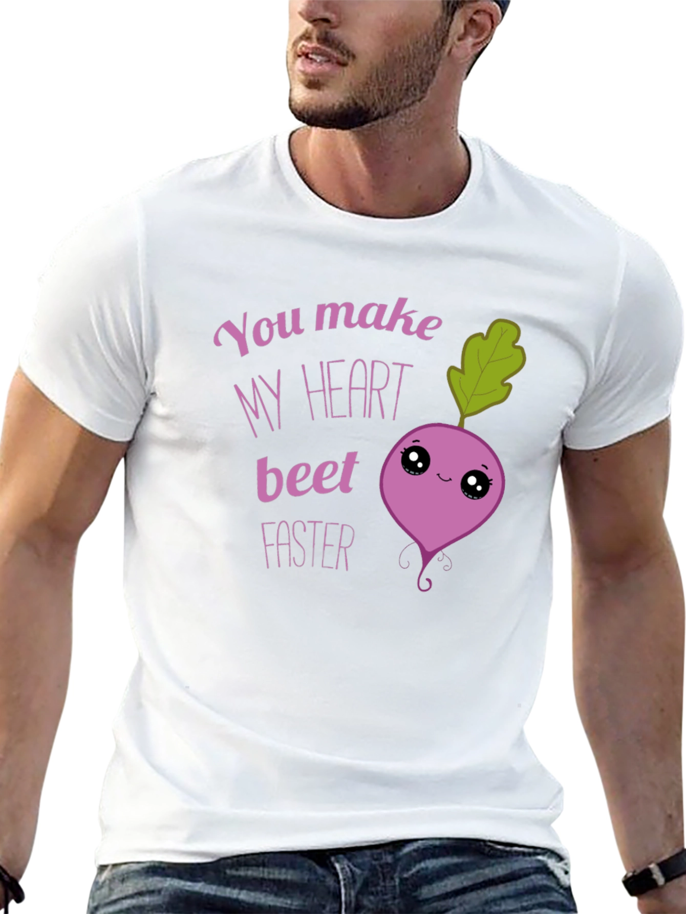 Funny You Make My Heart Beet Faster T-Shirt