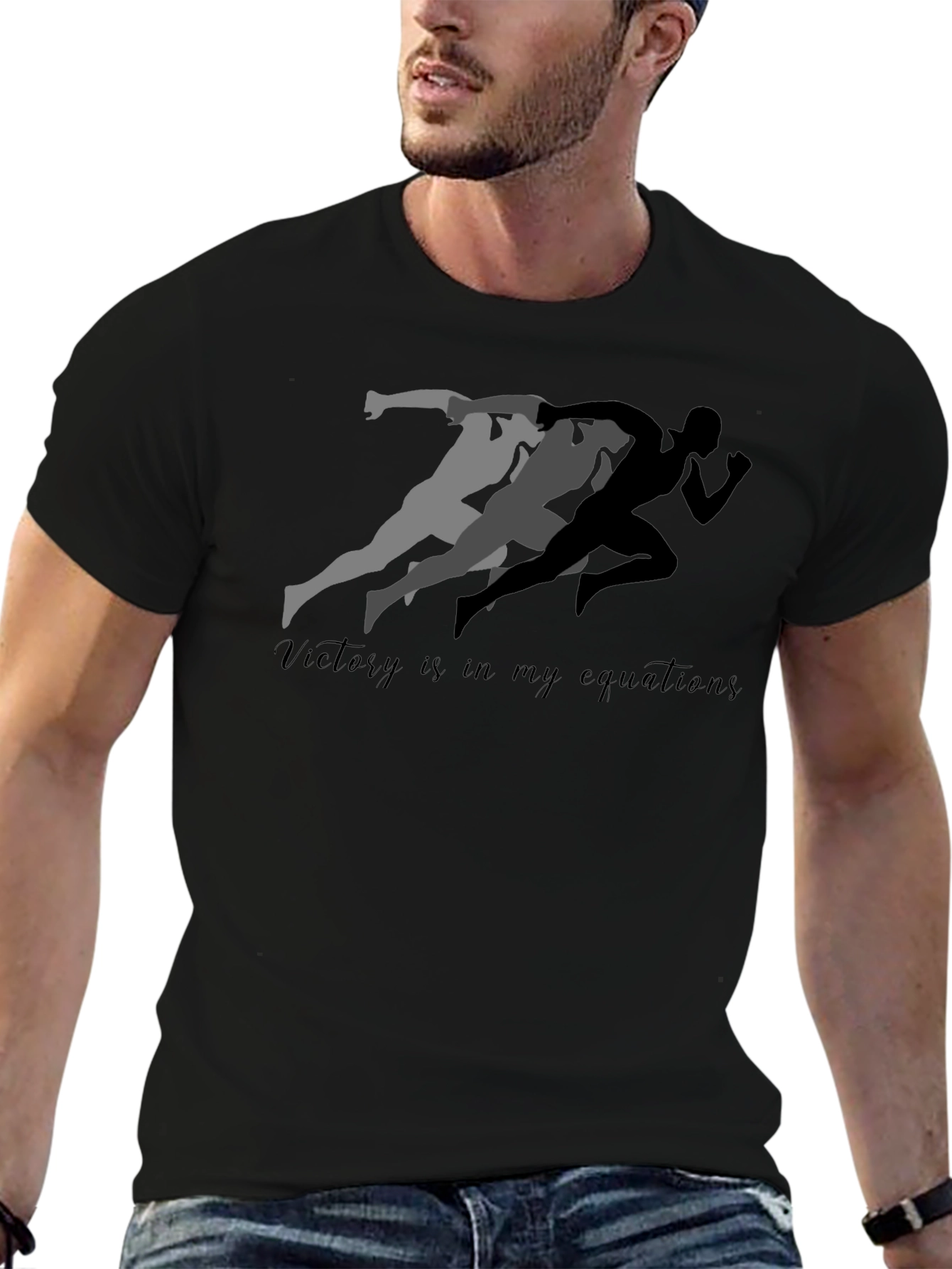 Victory Equation Runner Graphic T-Shirt