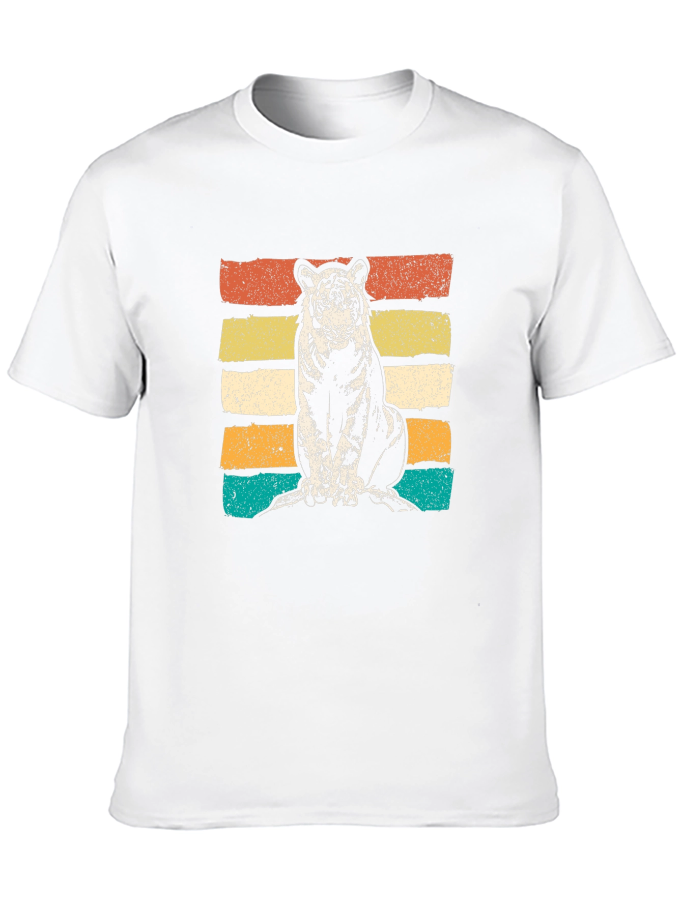 Retro Tiger Graphic T-Shirt