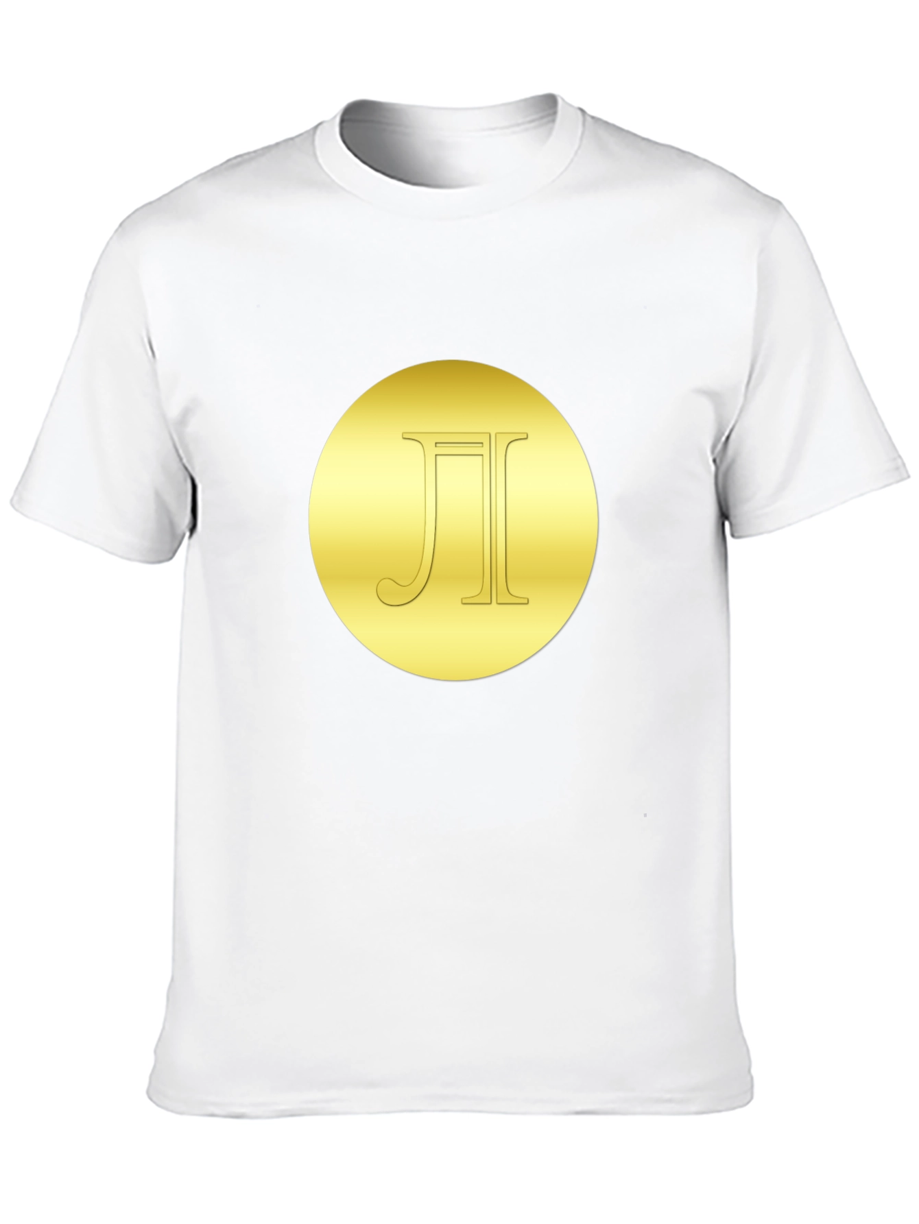 Gold Circle Logo Black T-Shirt