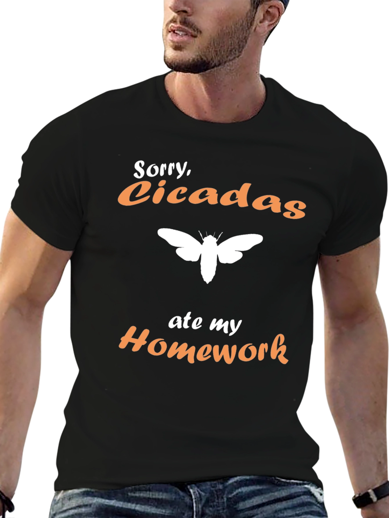 Cicadas Ate My Homework T-Shirt