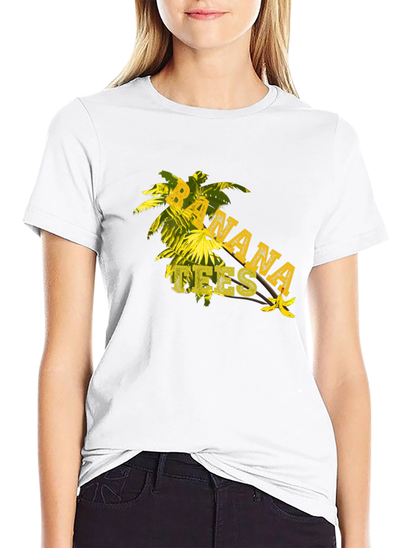 Banana Tees Black T-Shirt