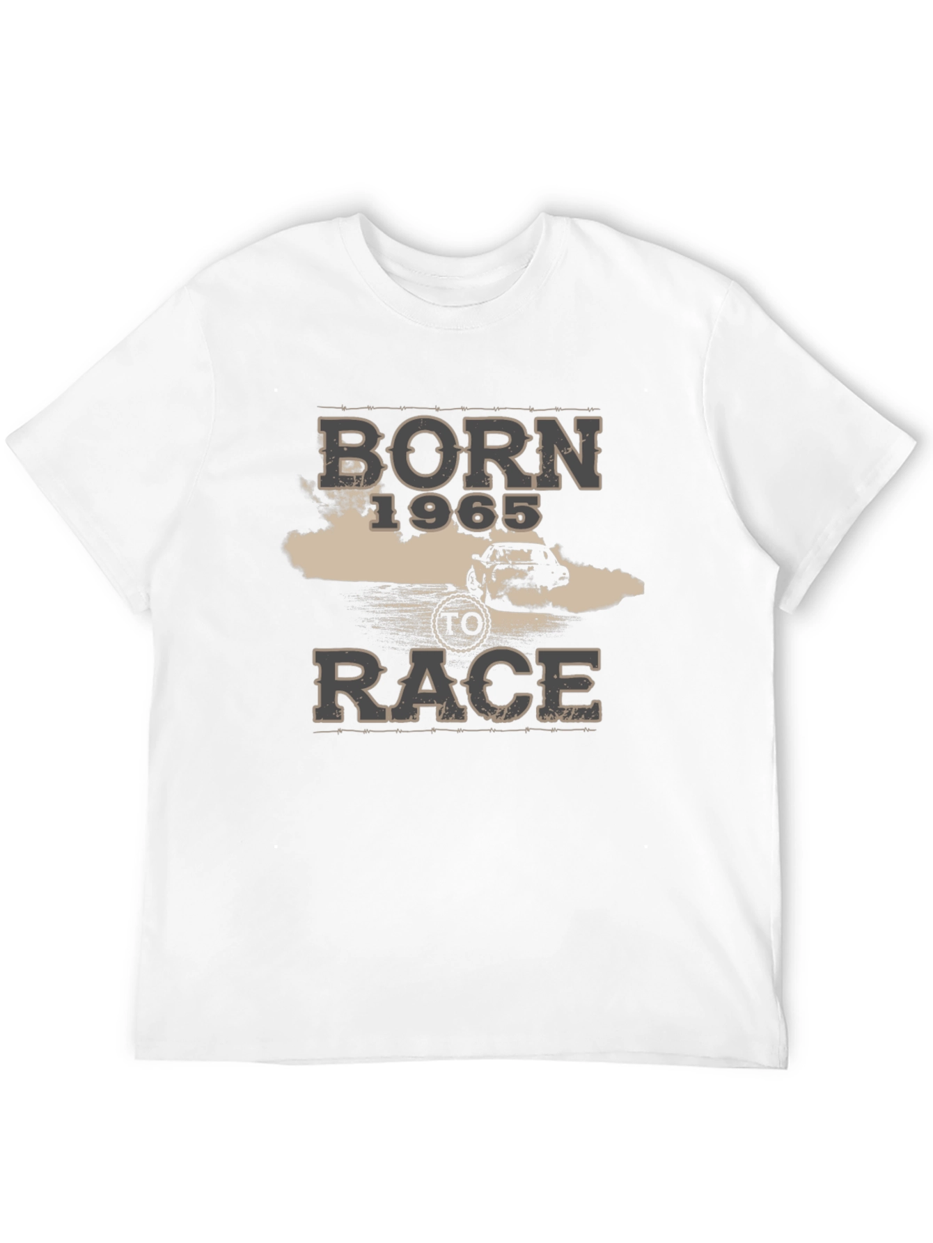 Born 1965 To Race T-Shirt Car Enthusiast Gift