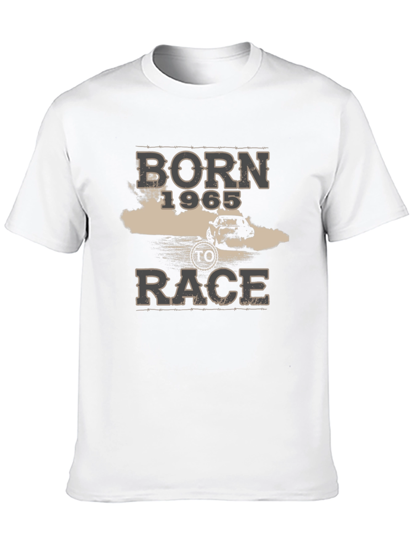 Born 1965 To Race T-Shirt Car Enthusiast Gift
