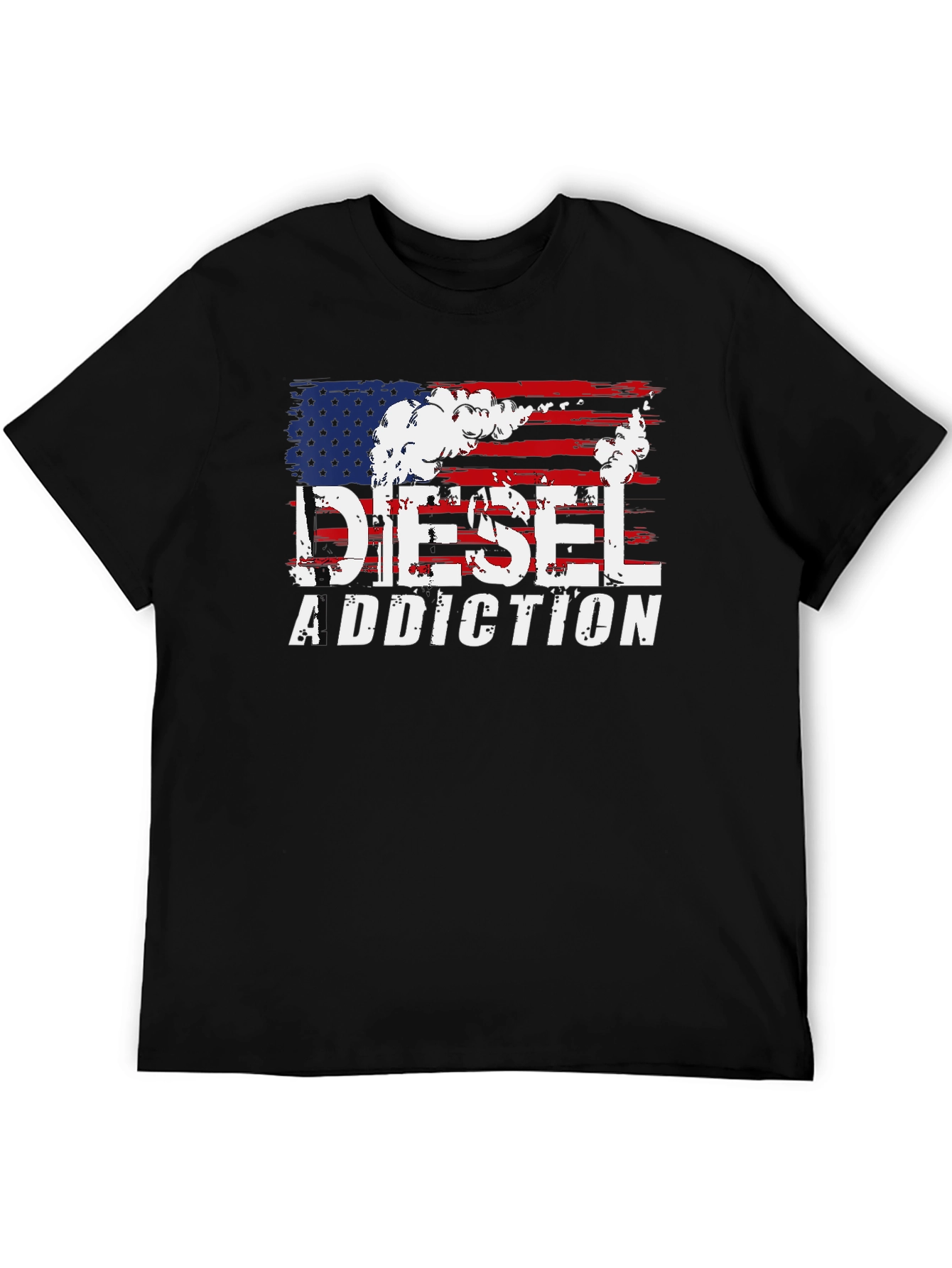 Diesel Addiction Patriotic Graphic T-Shirt