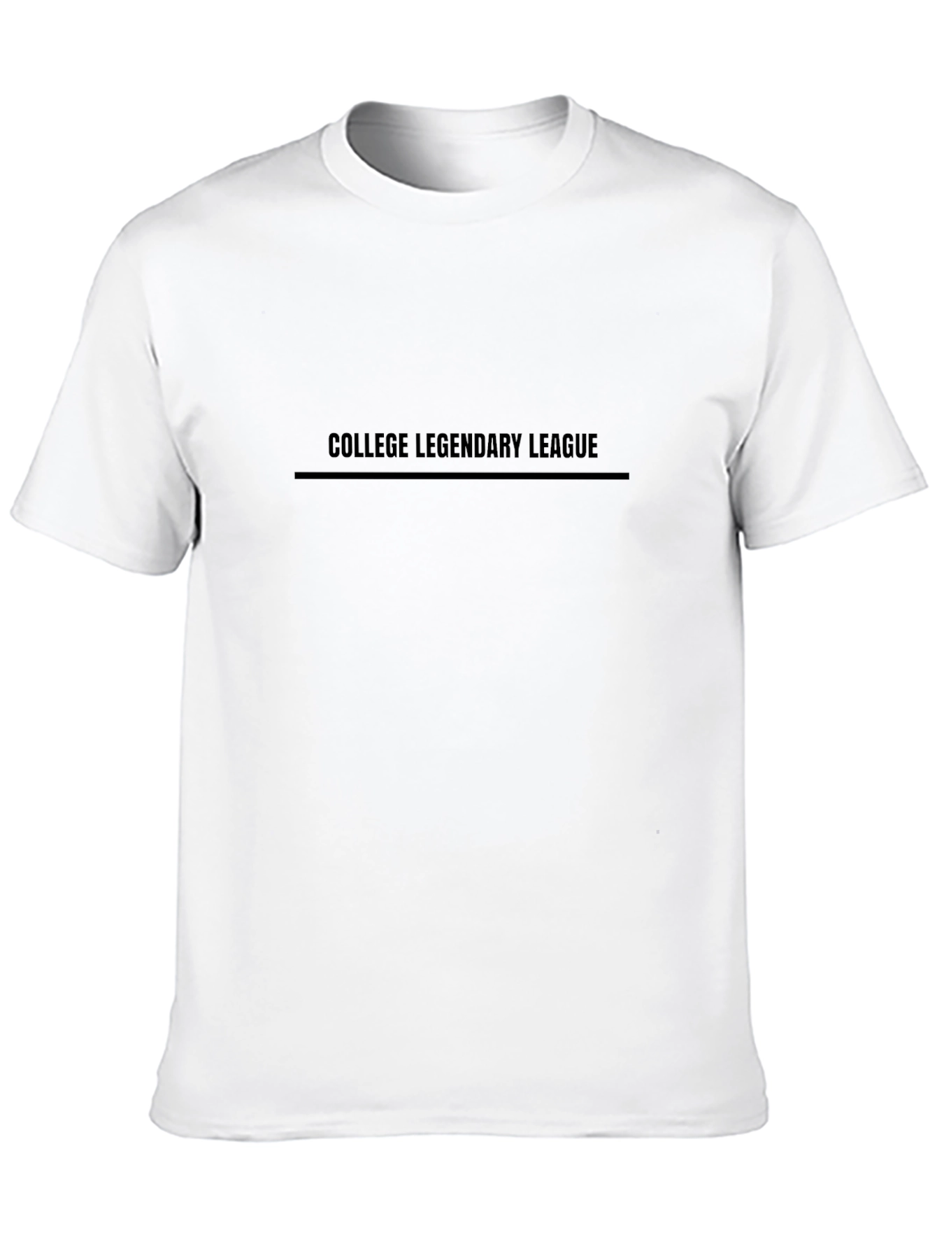 College Legendary League Black T-Shirt