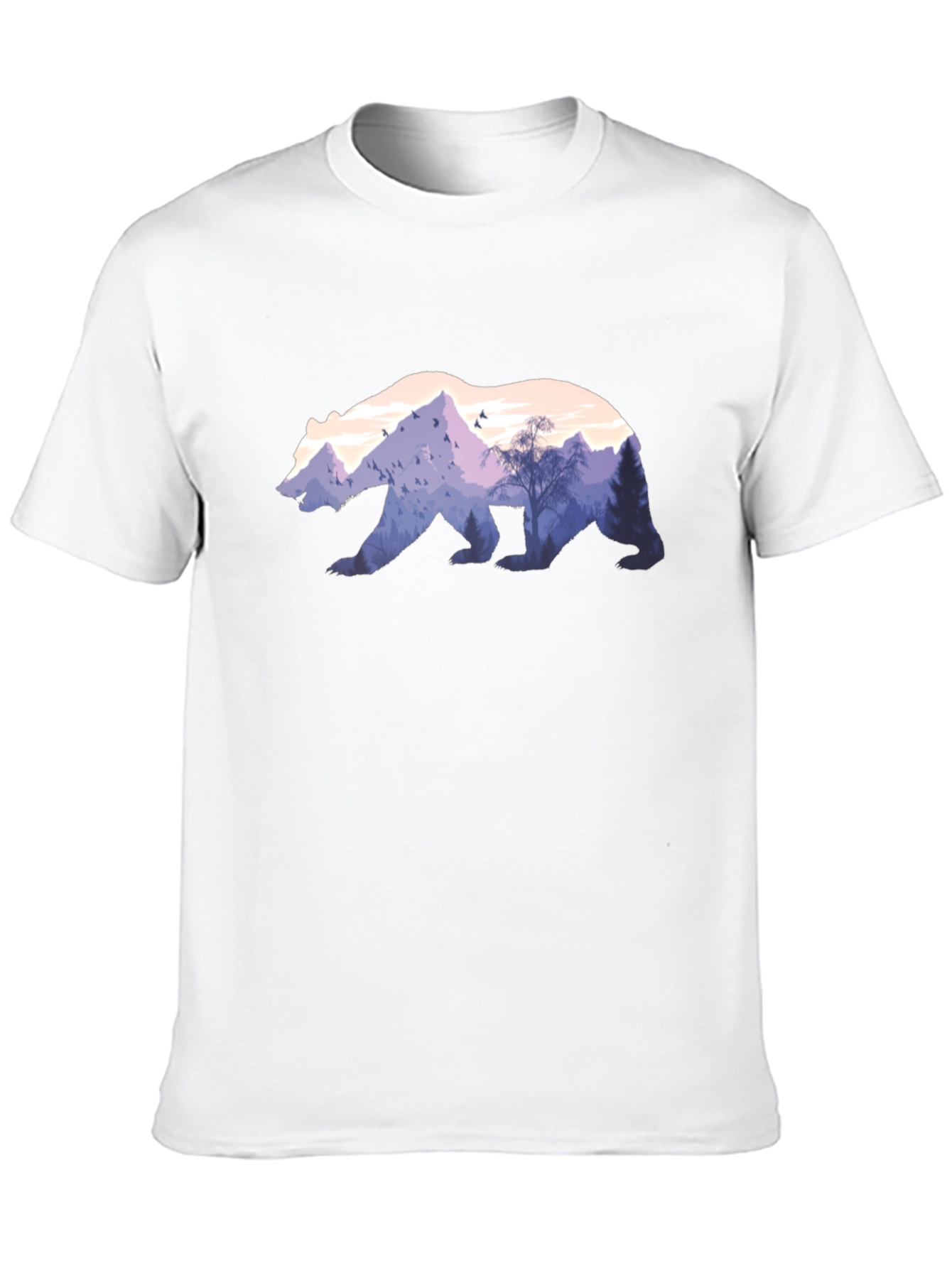Nature Bear Graphic T-Shirt