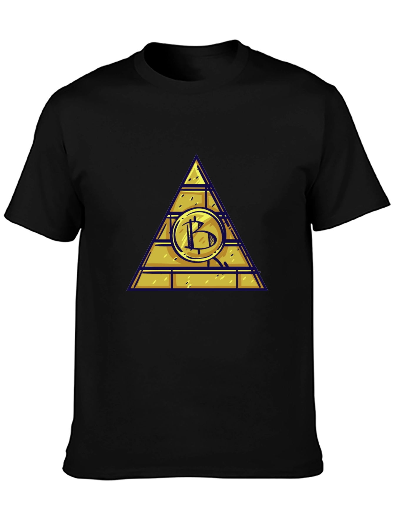 Bitcoin Pyramid T-Shirt - Crypto Currency Tee