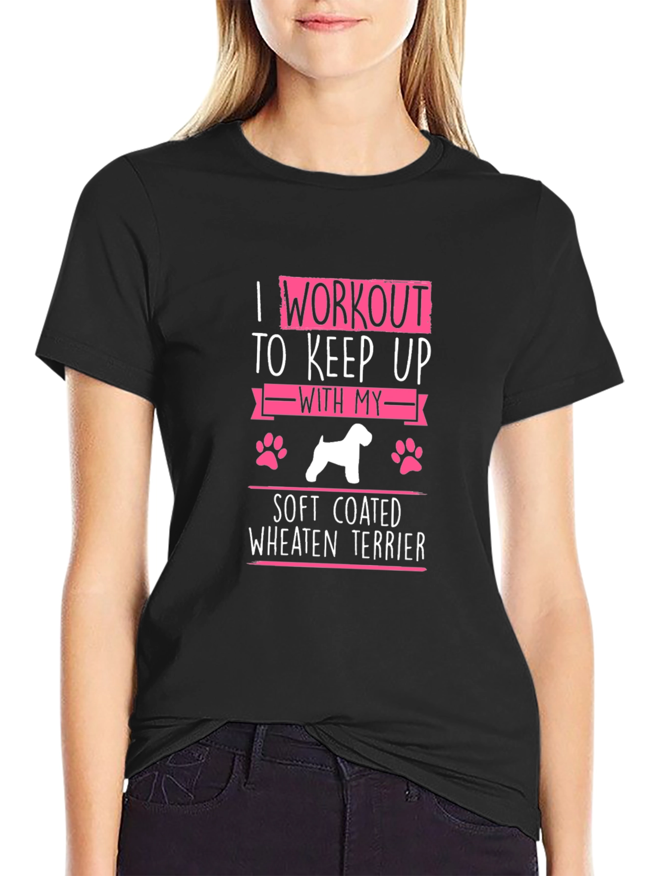 Wheaten Terrier Workout T-Shirt