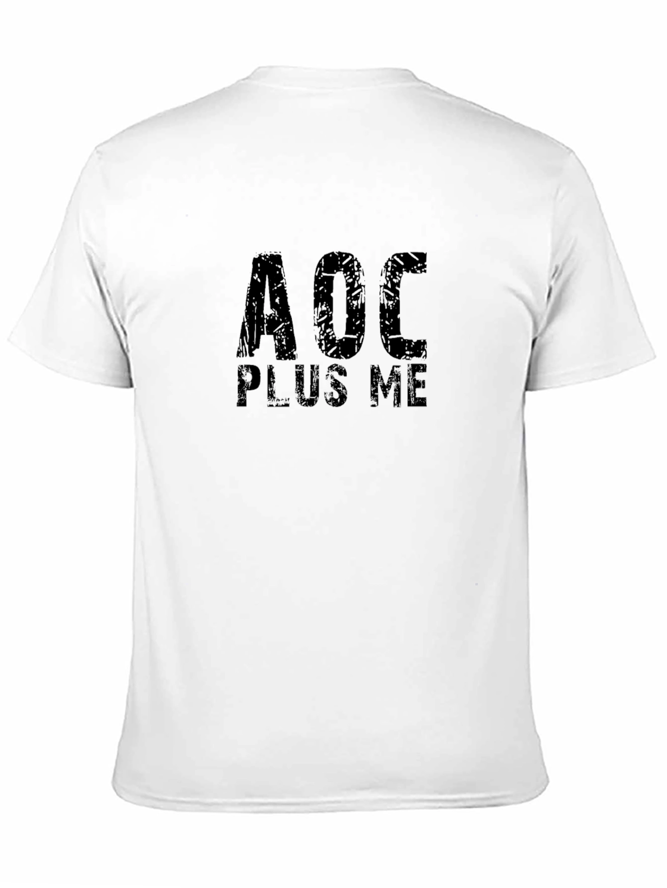 AOC Plus Me Black Graphic Tee